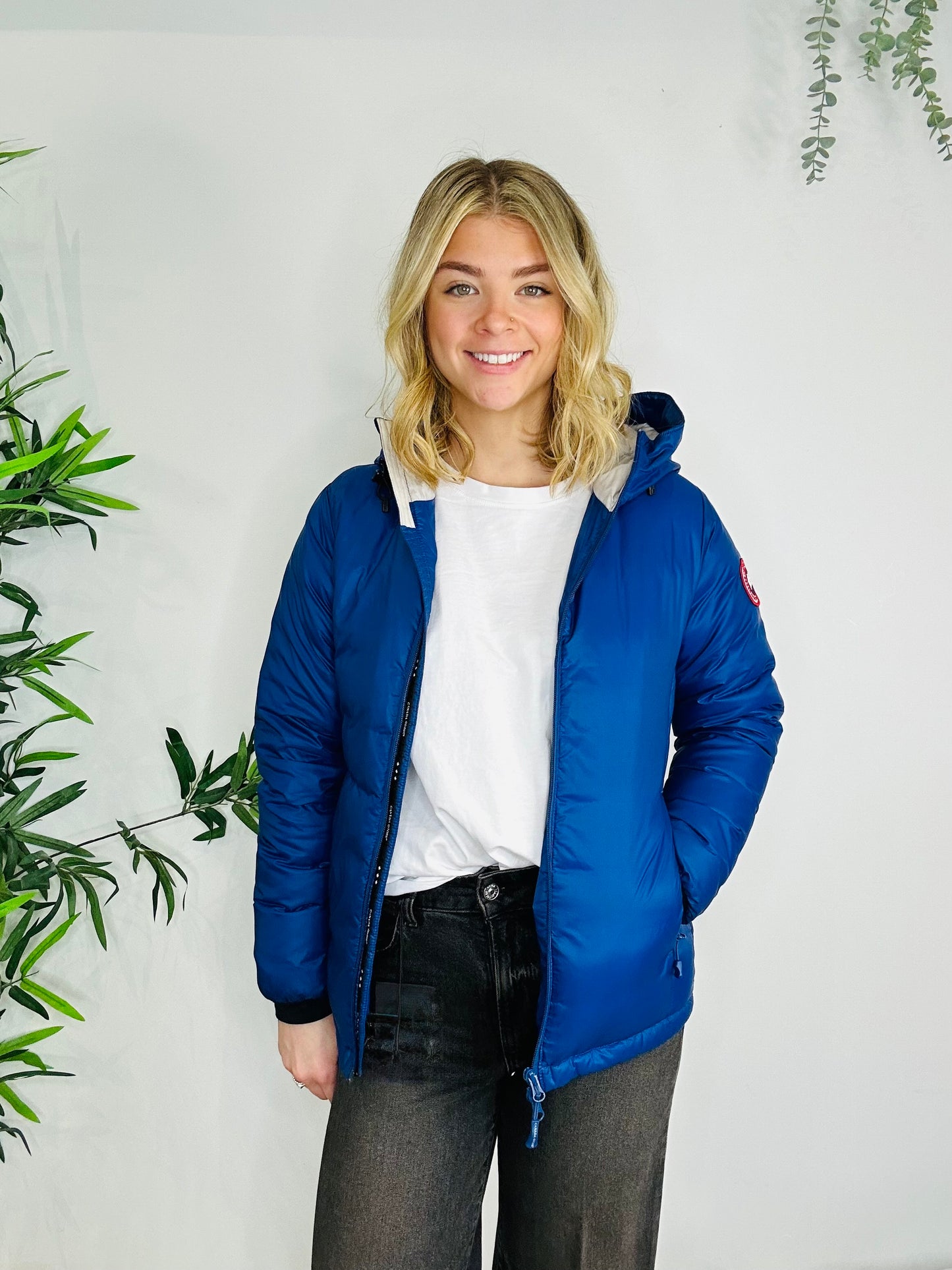 Camp Down Hoody Jacket - Size XS