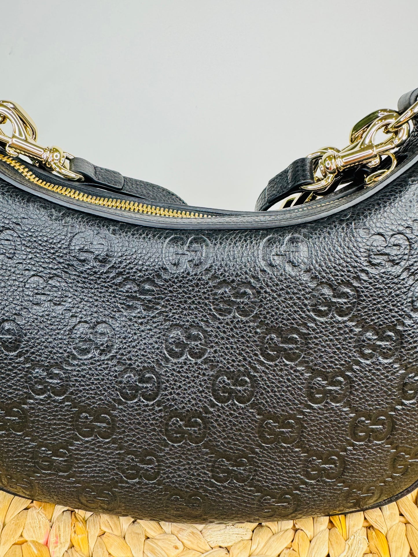 Arabella GG Emblem Shoulder Bag