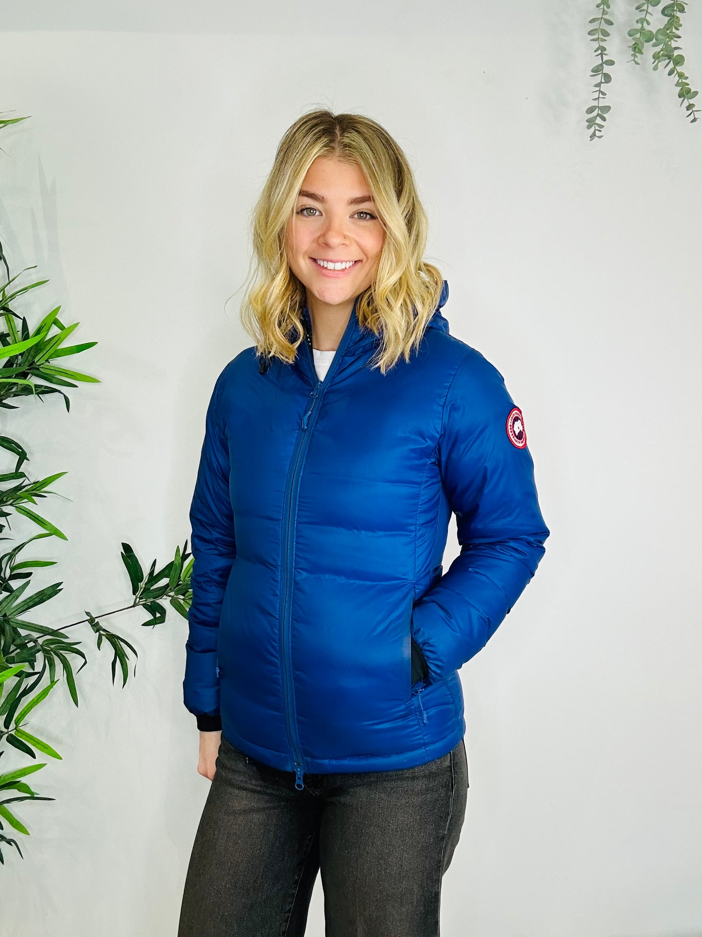 Camp Down Hoody Jacket - Size XS