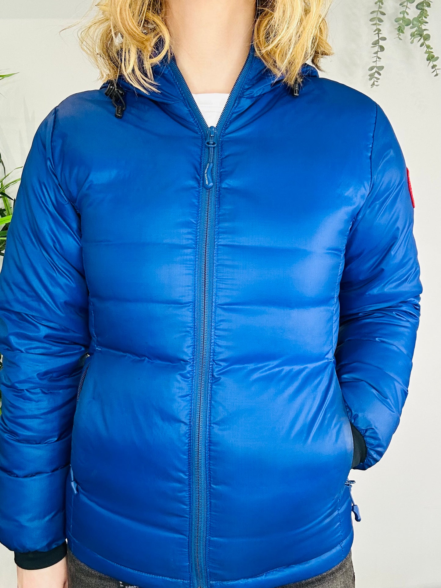 Camp Down Hoody Jacket - Size XS