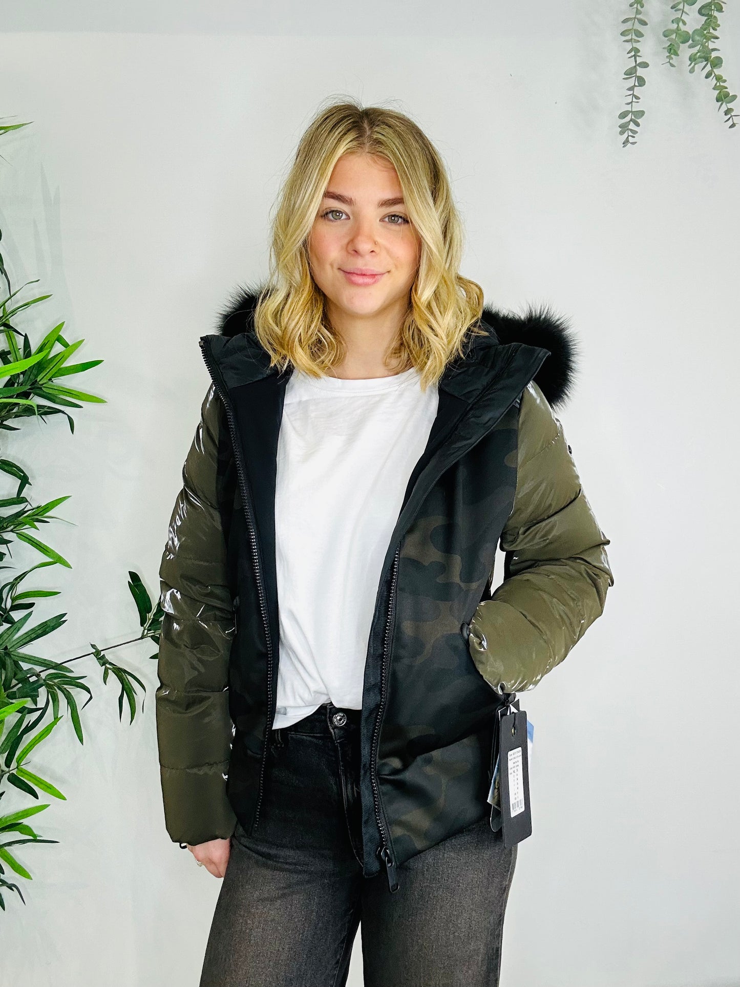 Camo Cameleon Jacket - Size 36