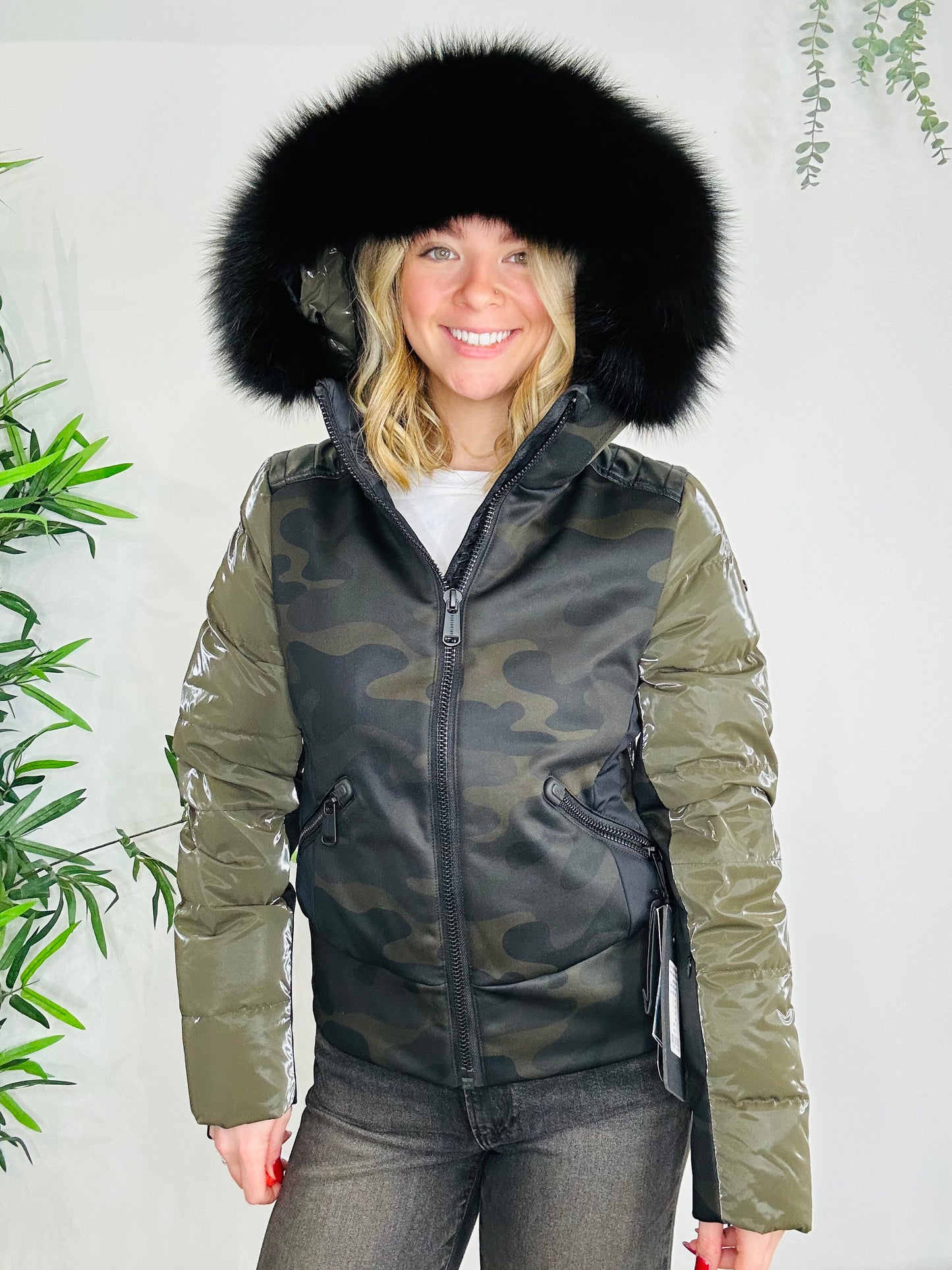 Camo Cameleon Jacket - Size 36