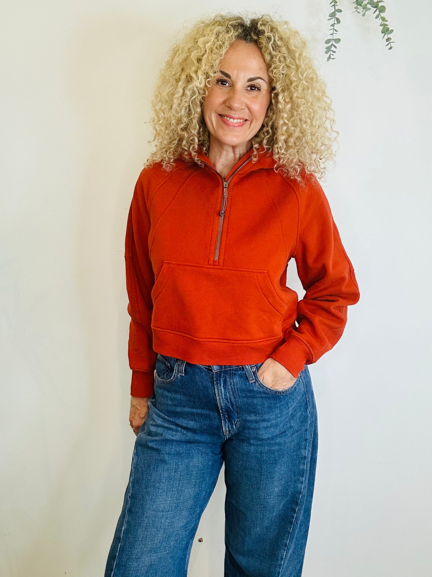 Half Zip Hoodie - Size XS/S