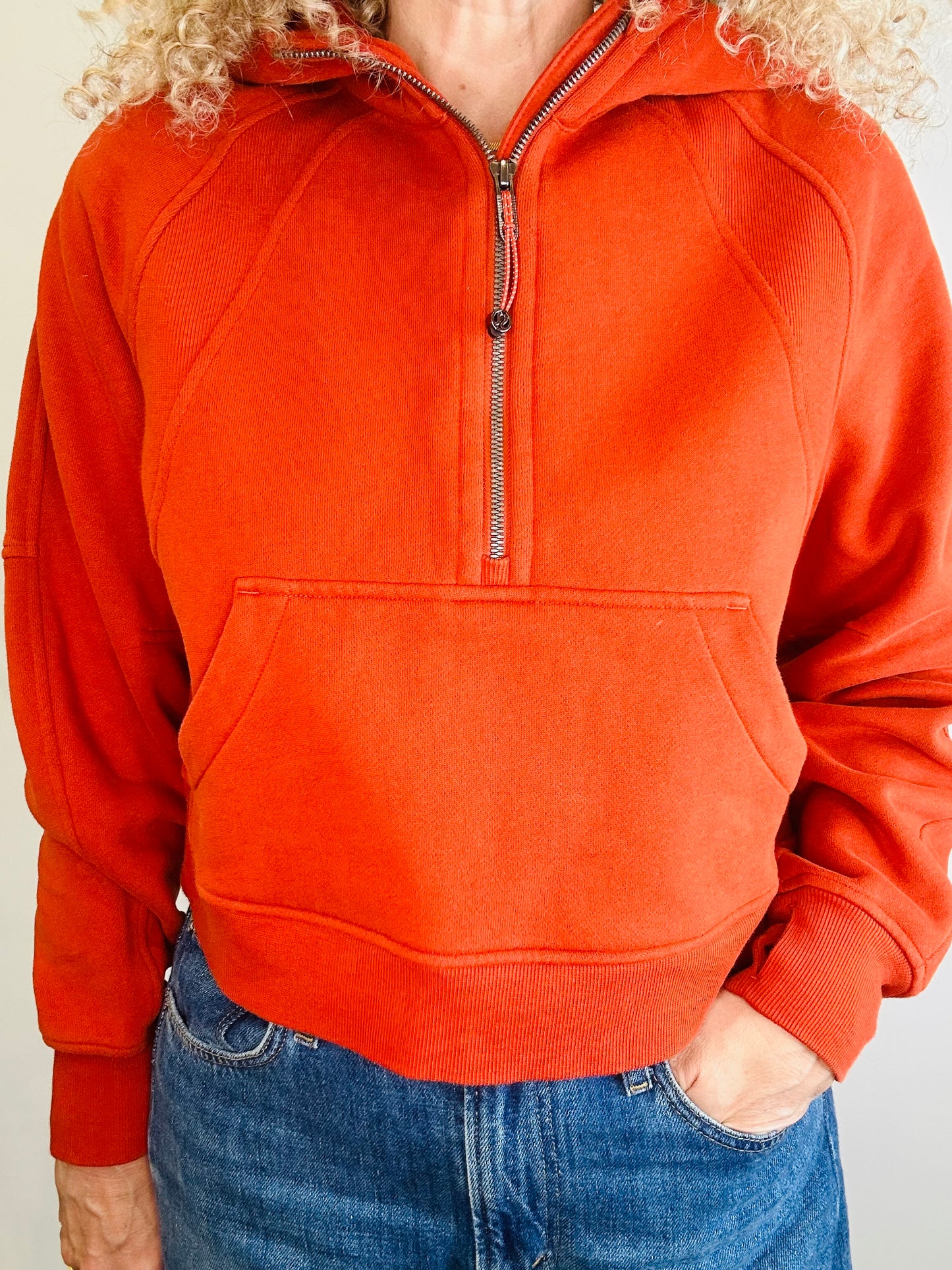 Half Zip Hoodie - Size XS/S