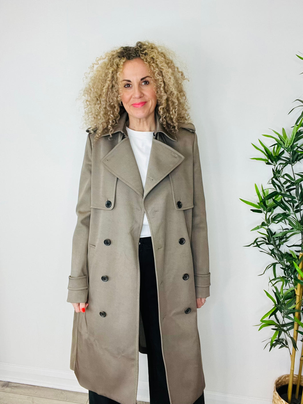 Trench Coat - Size 38