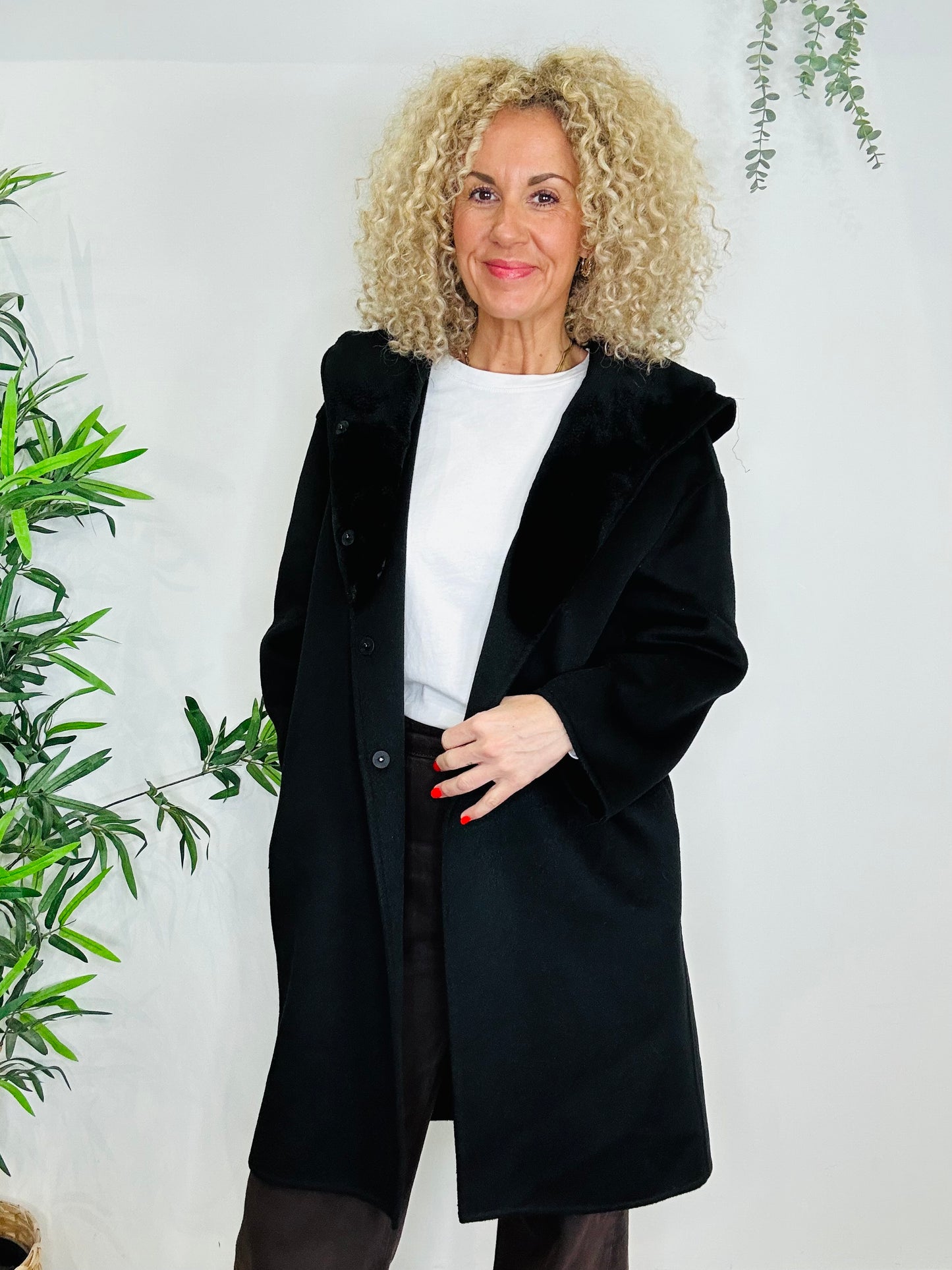 Wool Coat - Size 44IT