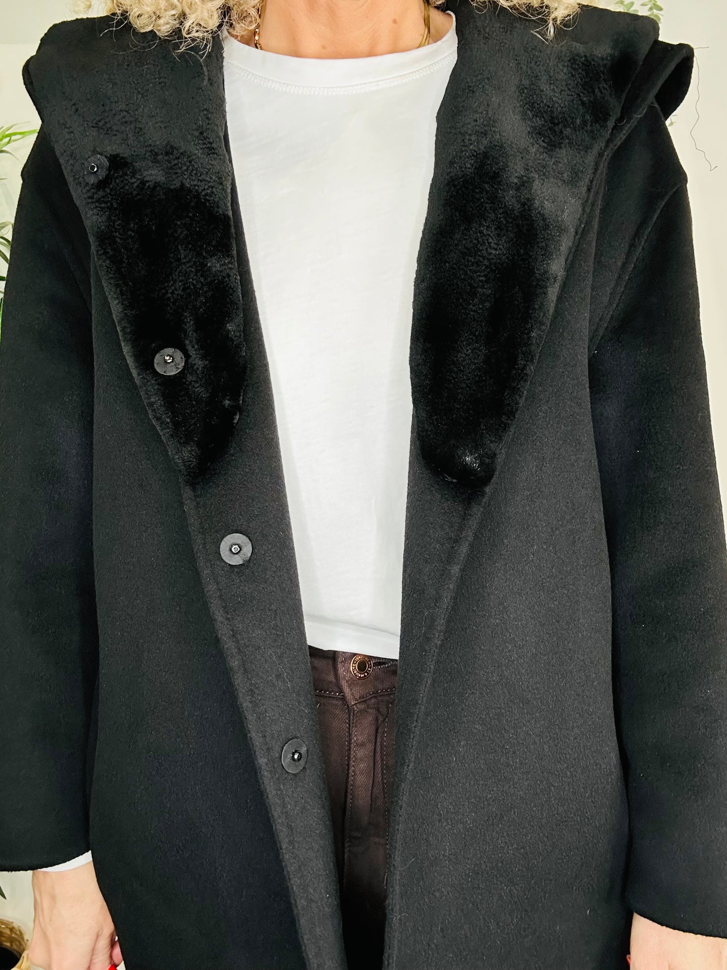 Wool Coat - Size 44IT