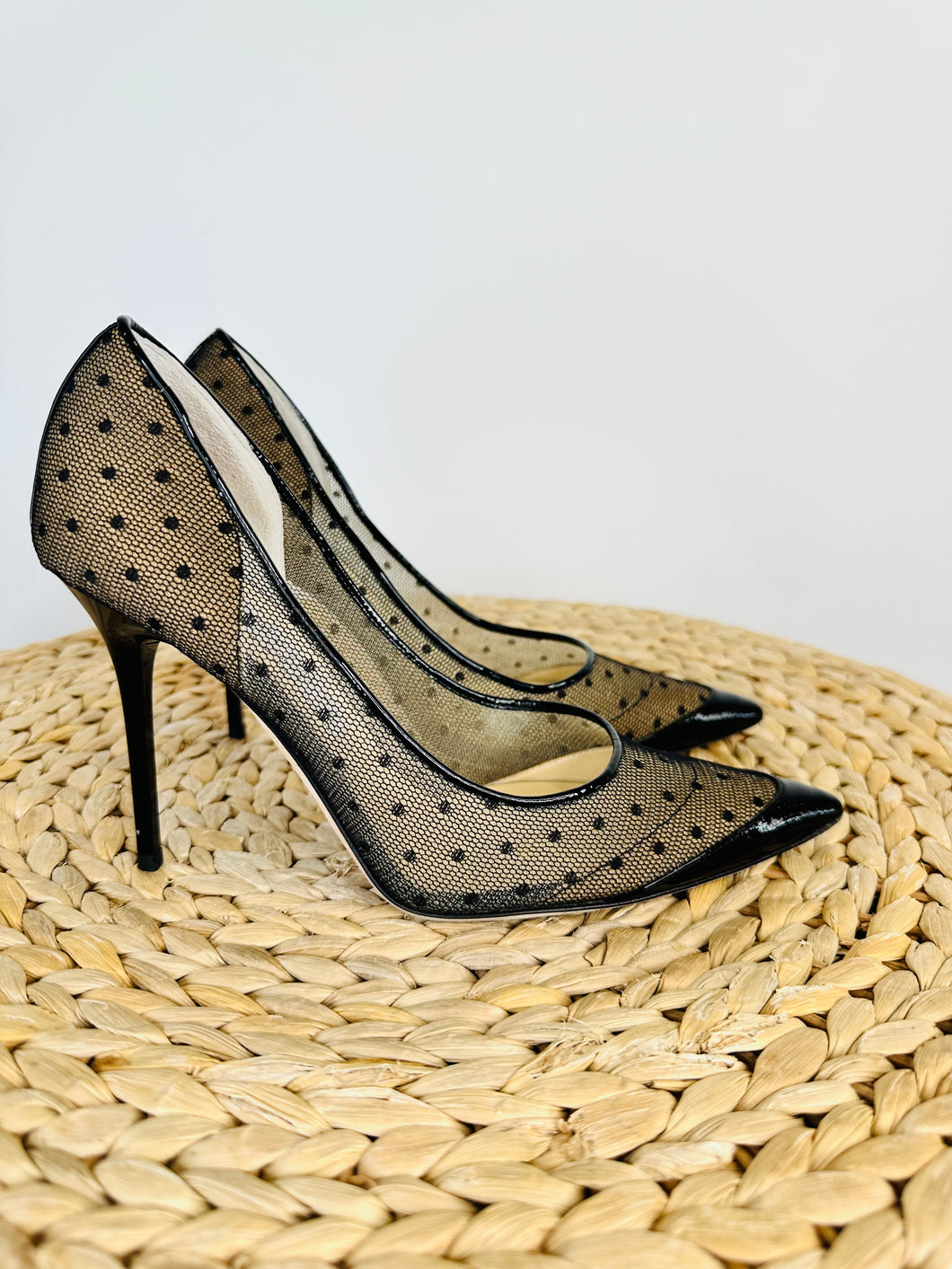 Dotted Tulle Pumps - Size 37.5