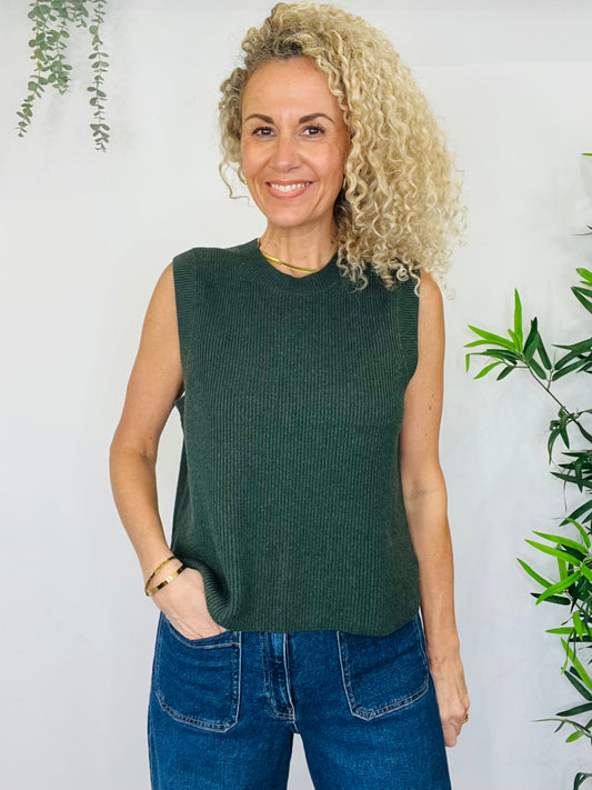 Knitted Tank - Size M