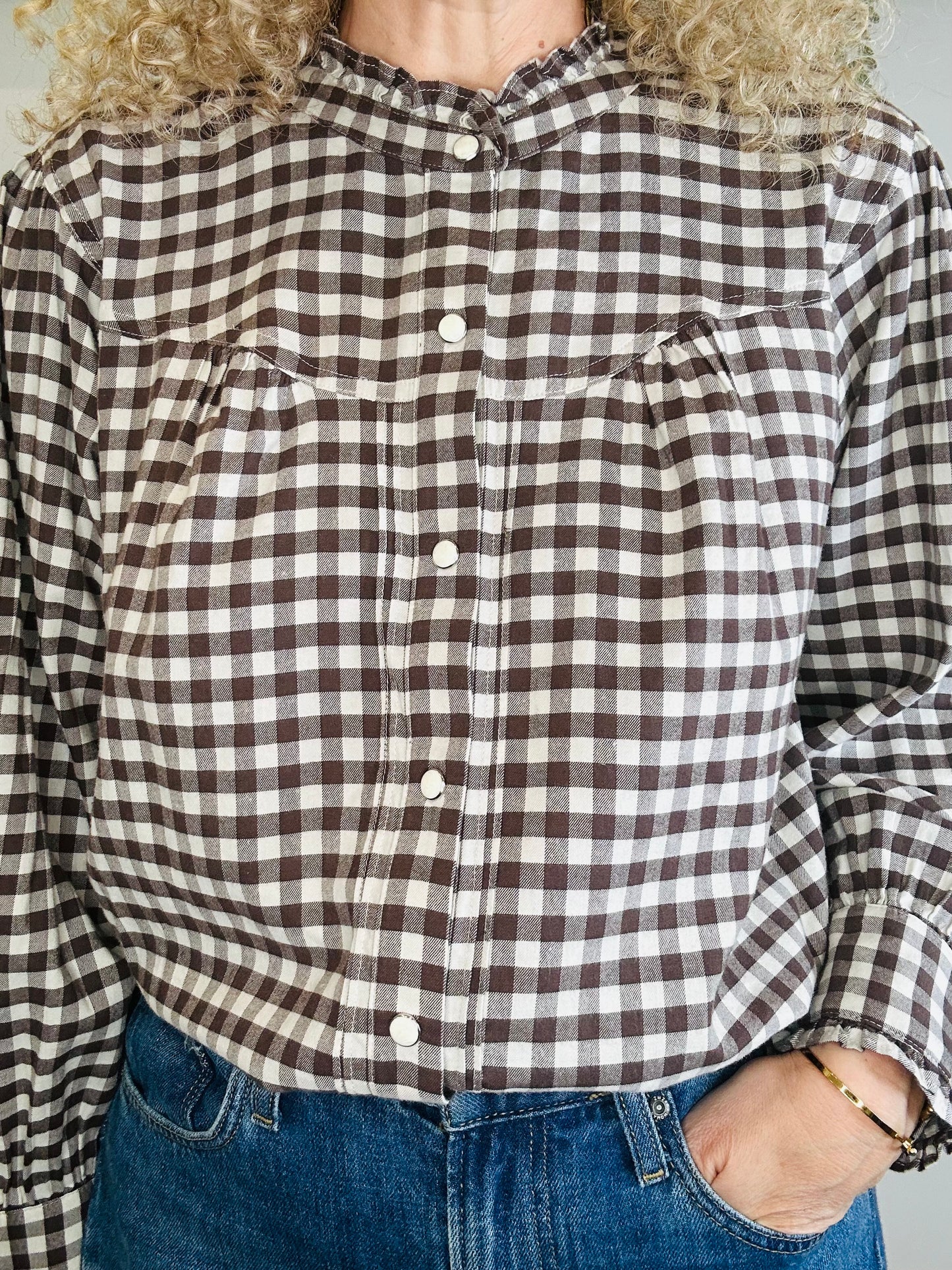 Alanna Check Shirt - Size XL