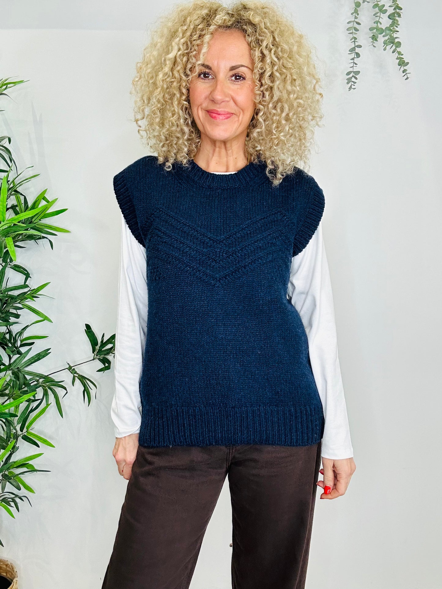 Knitted Tank - Size M