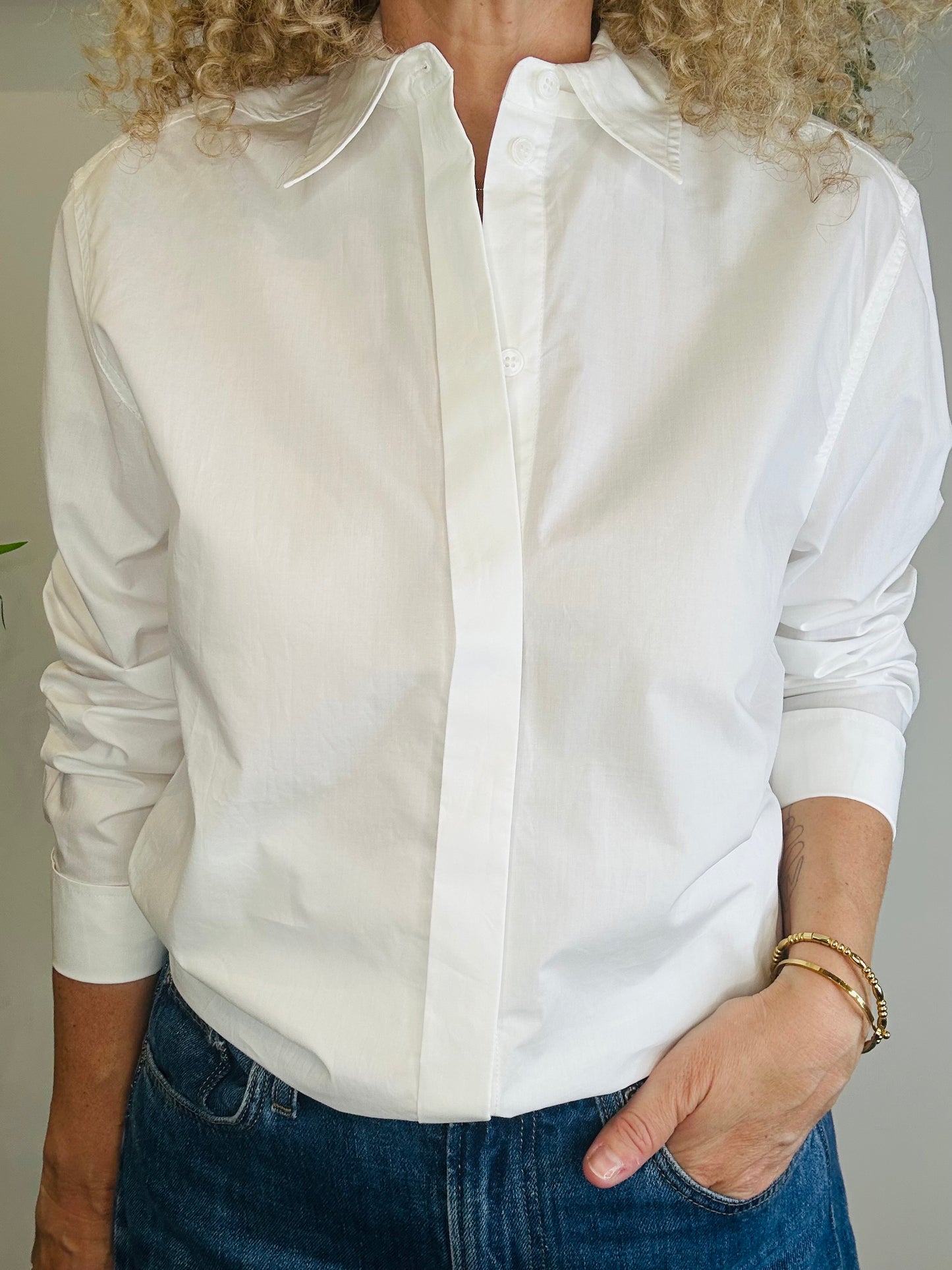 Christiane Cotton Shirt - Size M