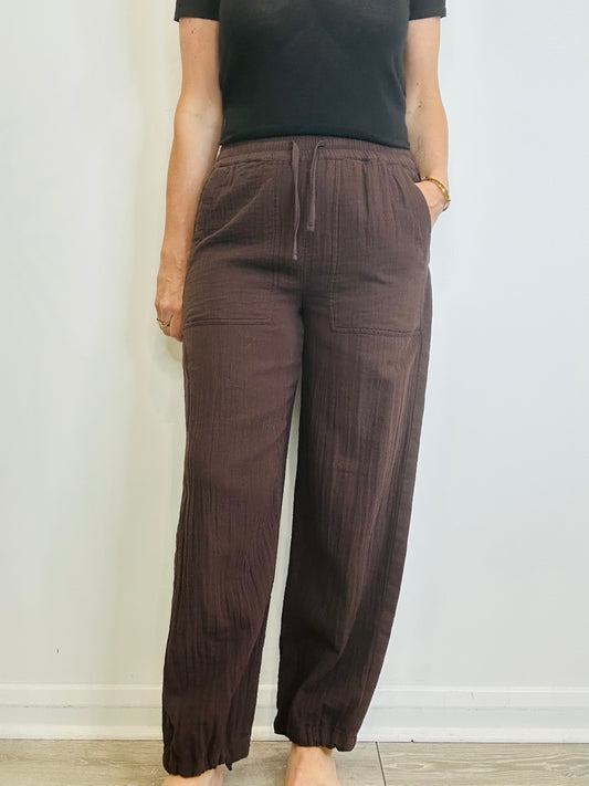 Cheesecloth Trousers - Size 10