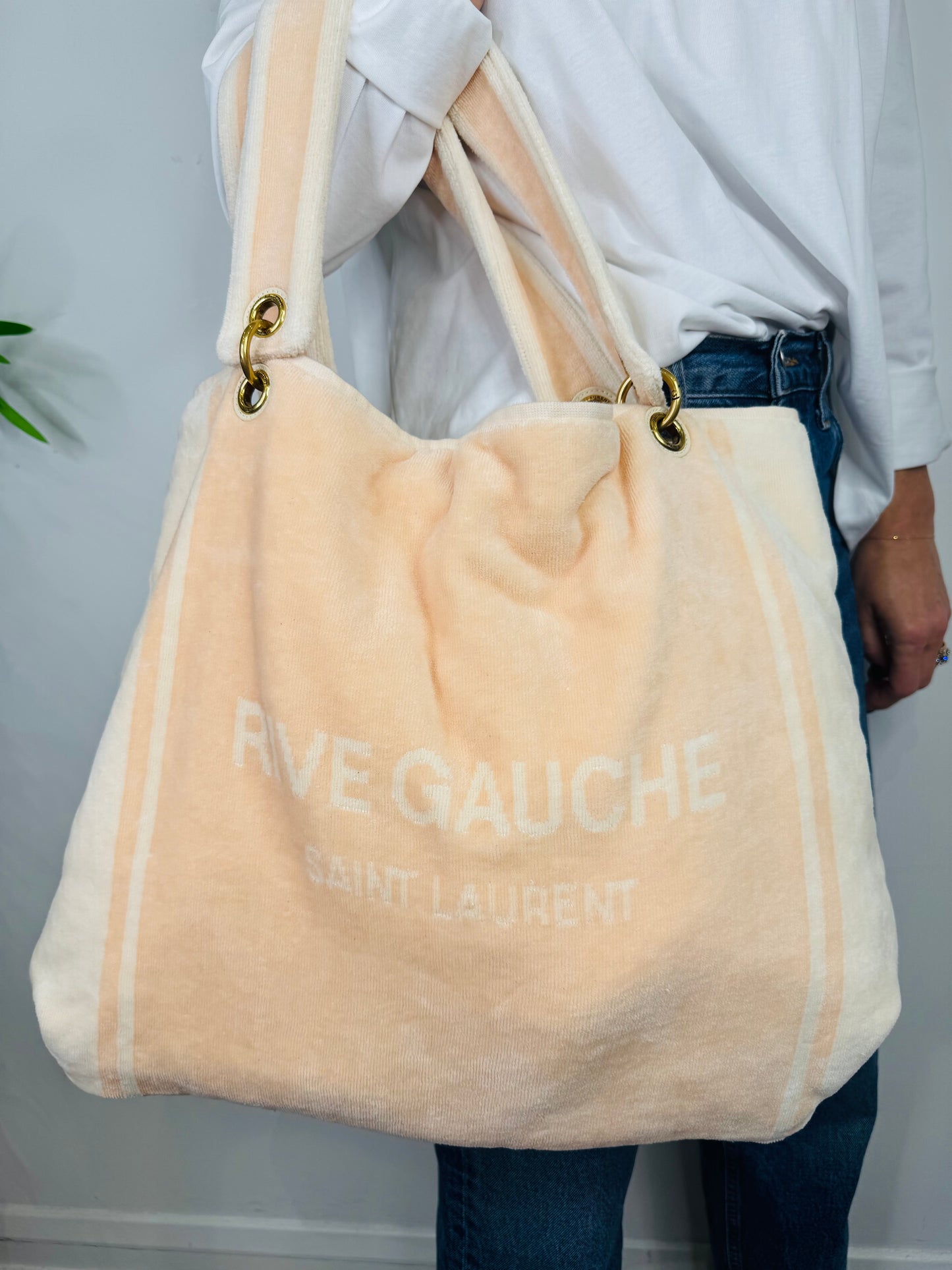 Rive Gauche Towelling Tote Bag