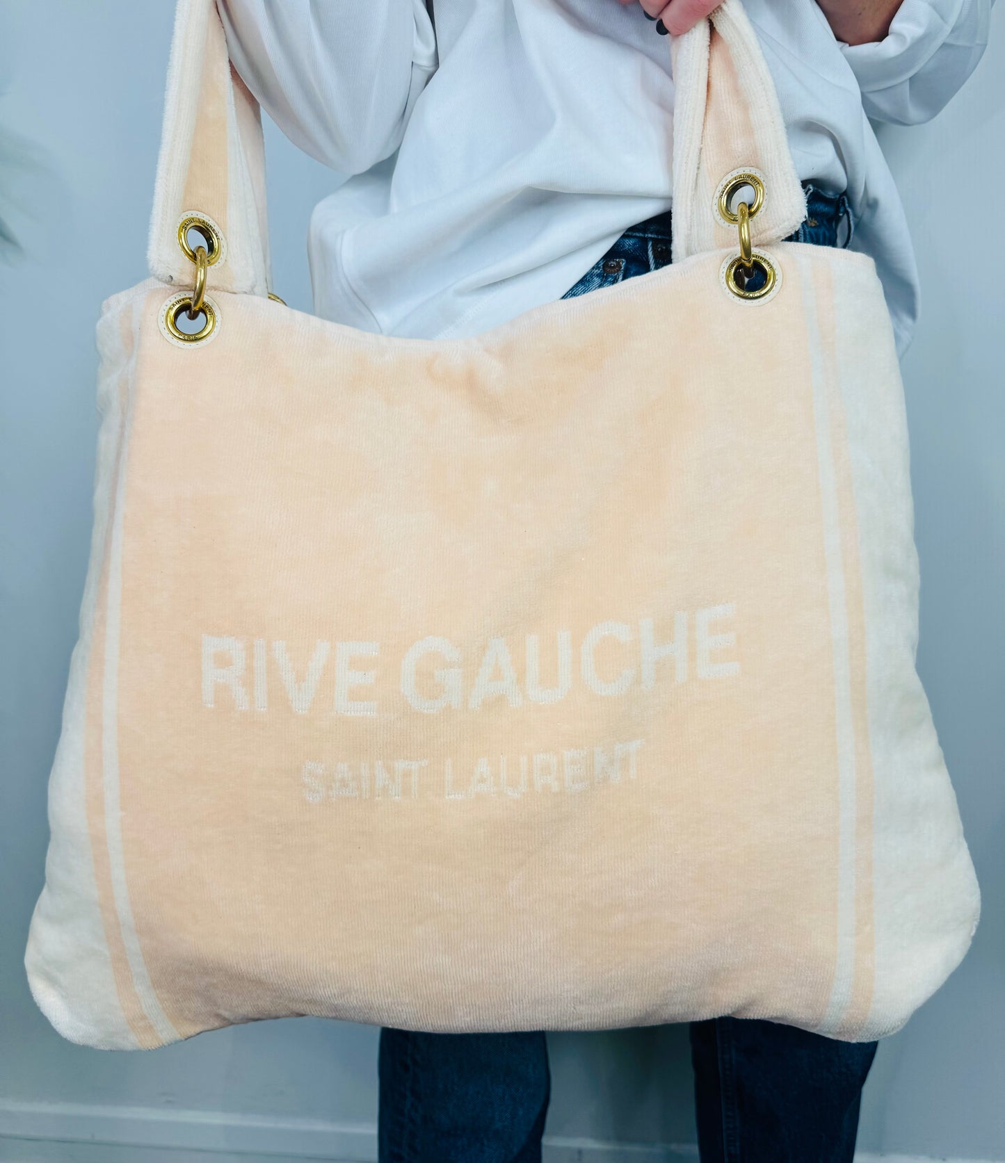 Rive Gauche Towelling Tote Bag