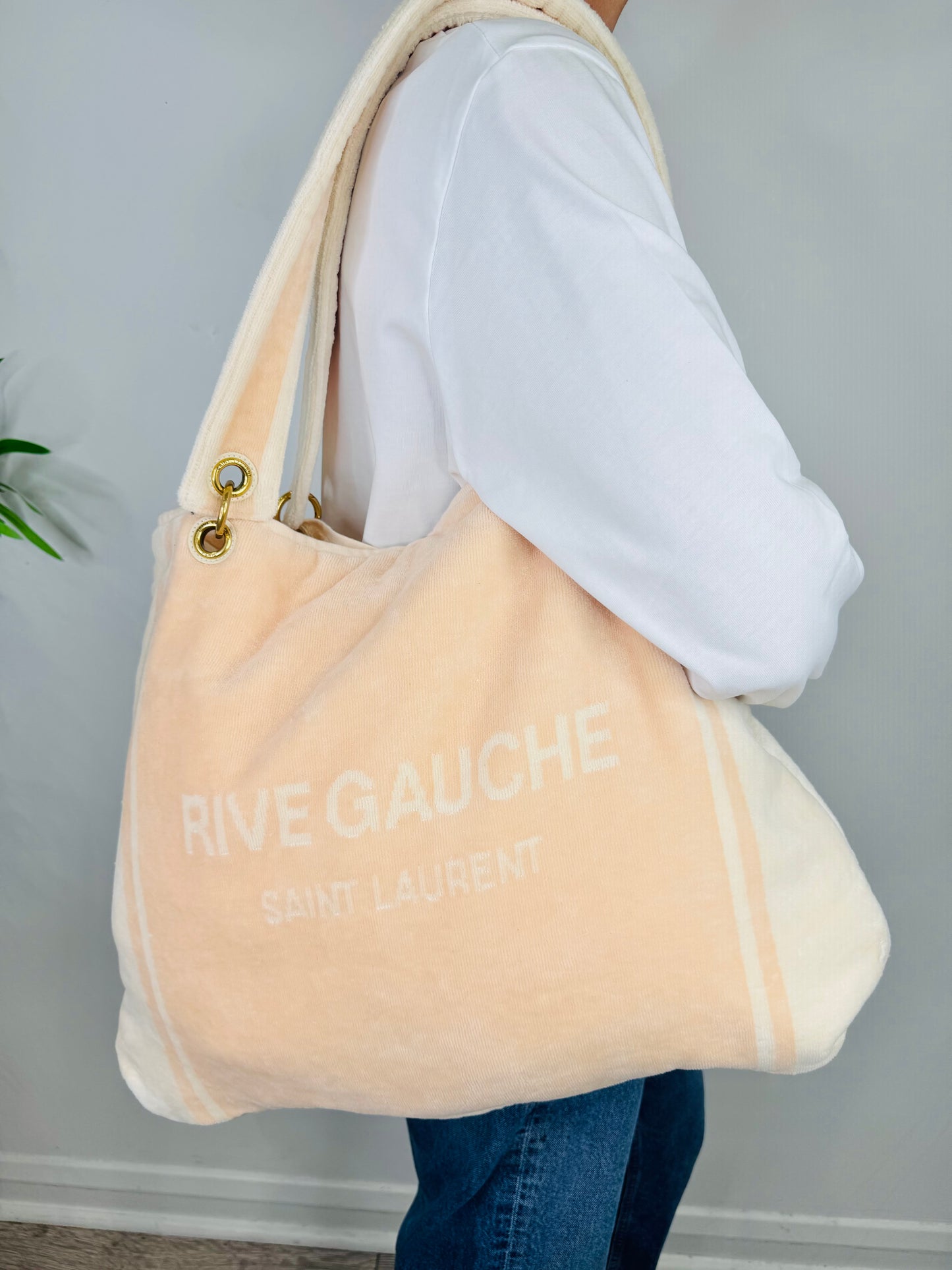 Rive Gauche Towelling Tote Bag