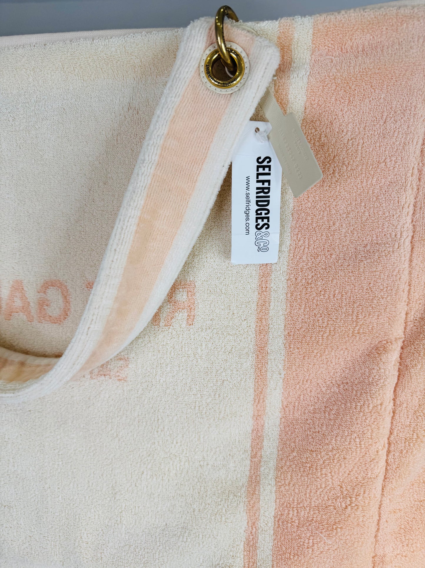 Rive Gauche Towelling Tote Bag