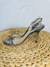 Load image into Gallery viewer, Metallic Slingback Heels - Size 40
