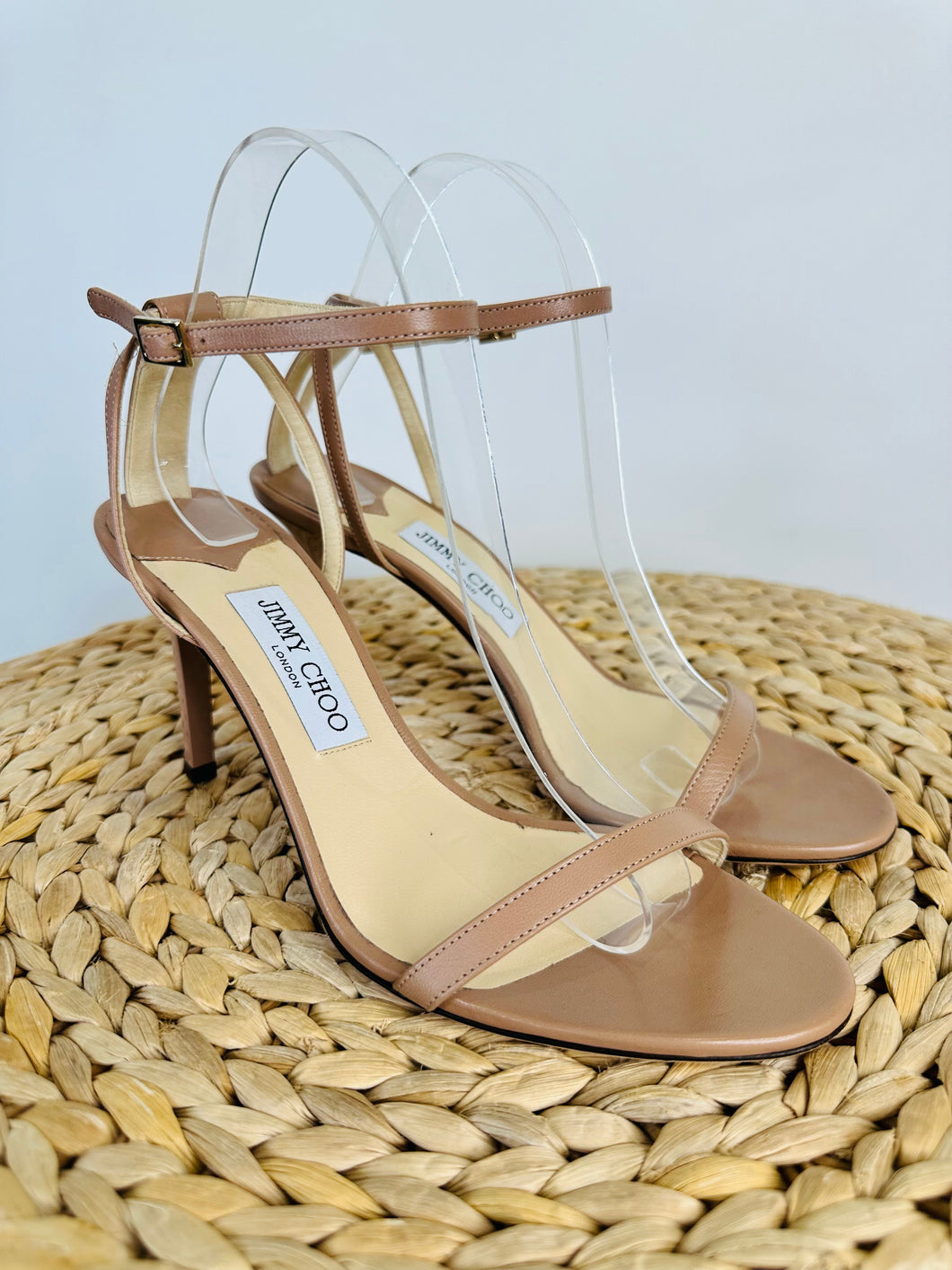 Leather Heels - Size 40