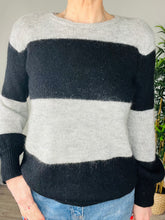 Load image into Gallery viewer, Striped Knitted Jumper - Size S/M
