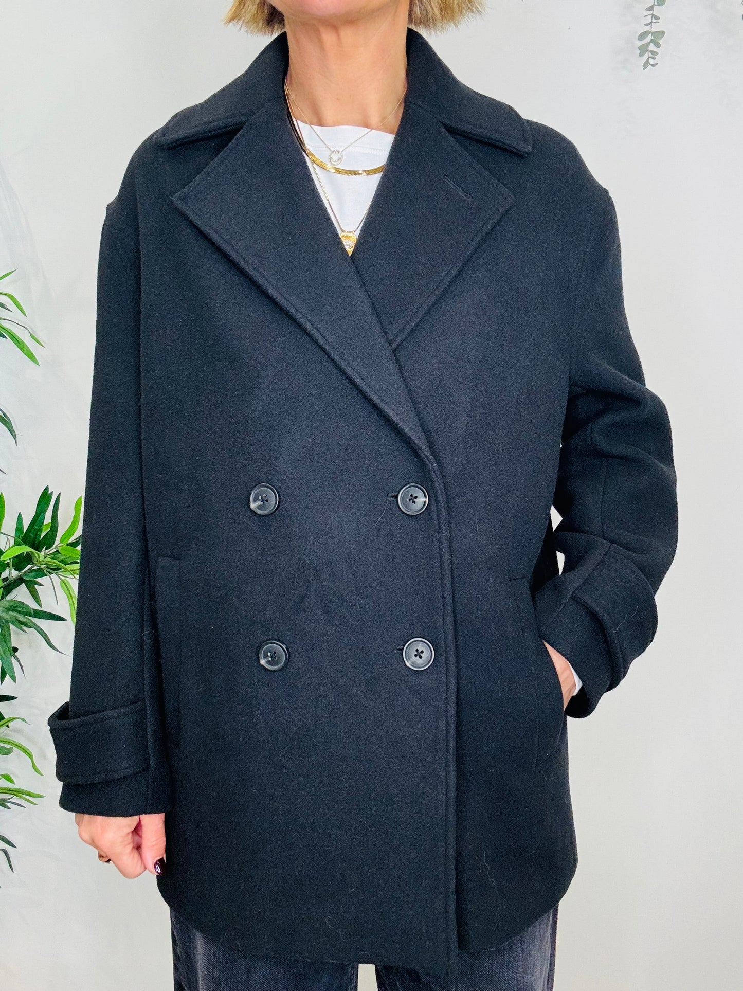 Wool Coat - Size XS