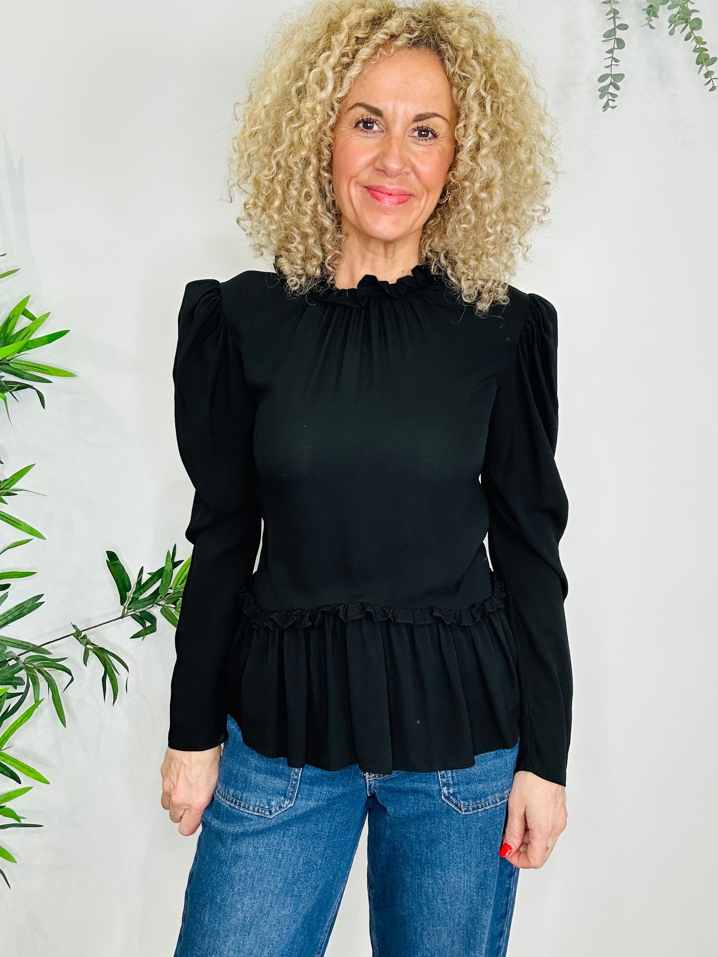 Frill Blouse - Size 8