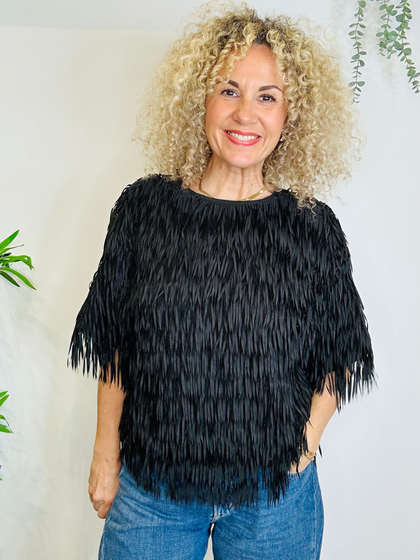 Fringed Barcelona Top - Multiple Sizes