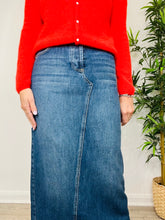 Load image into Gallery viewer, Denim Maxi Skirt - Size 10
