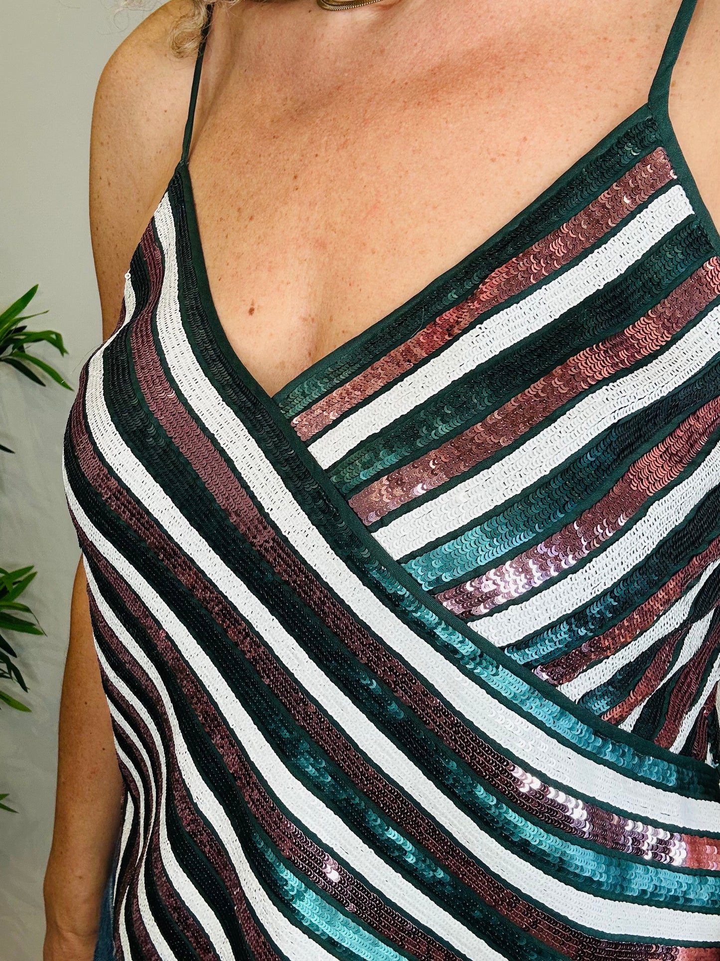 Sequin Top - Size S