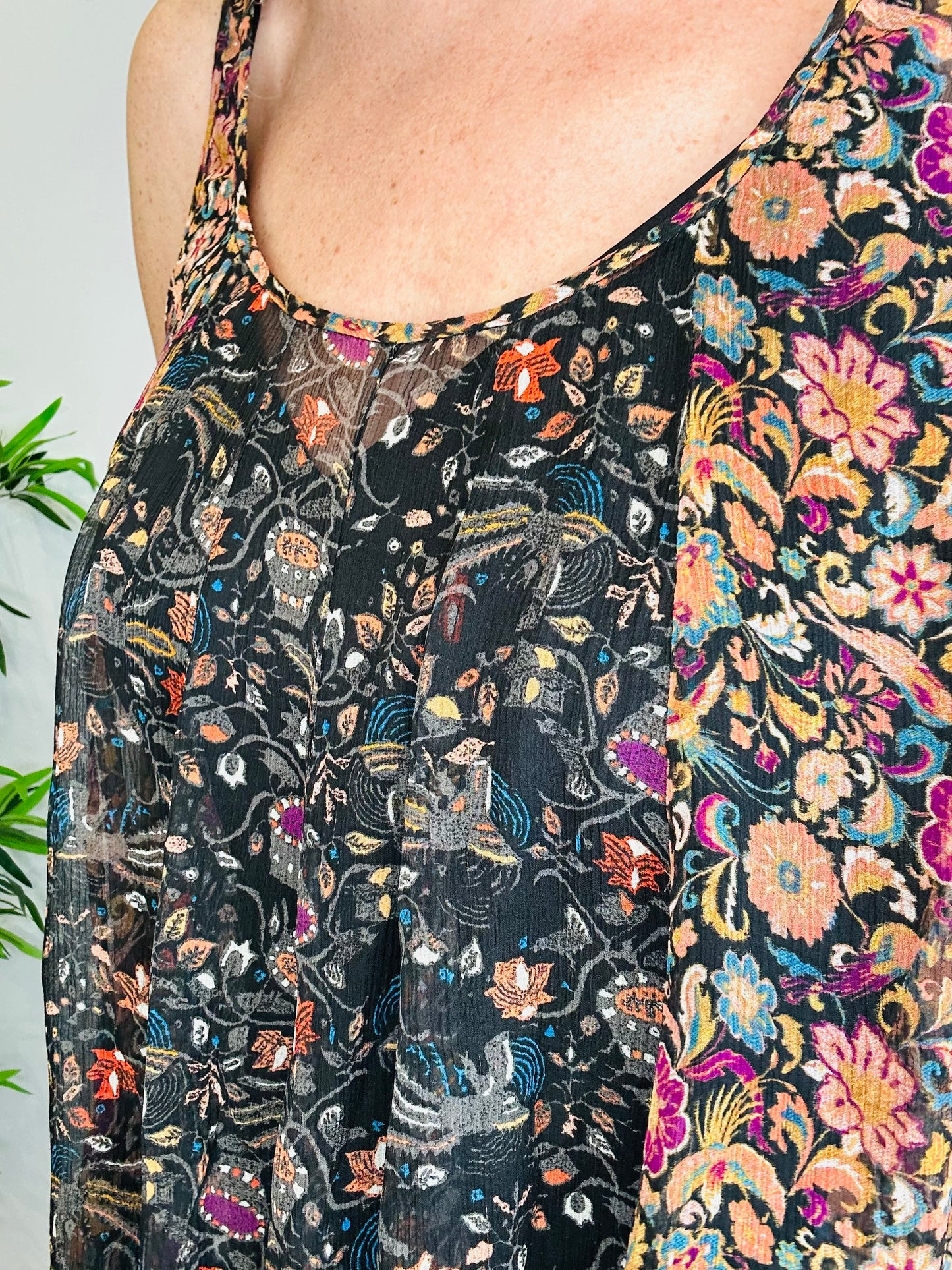 Ozane Silk Top - Size 40