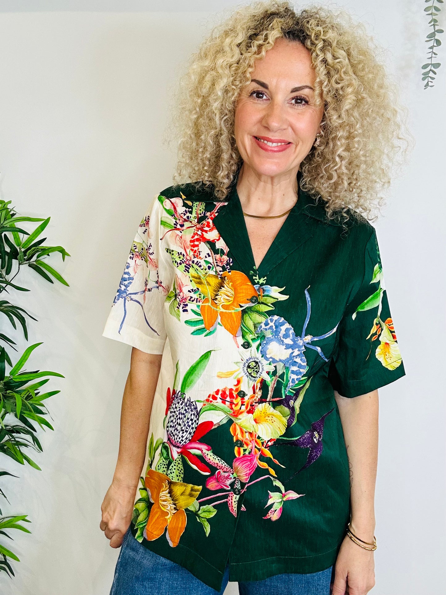Linen Aggie Shirt - Size 8