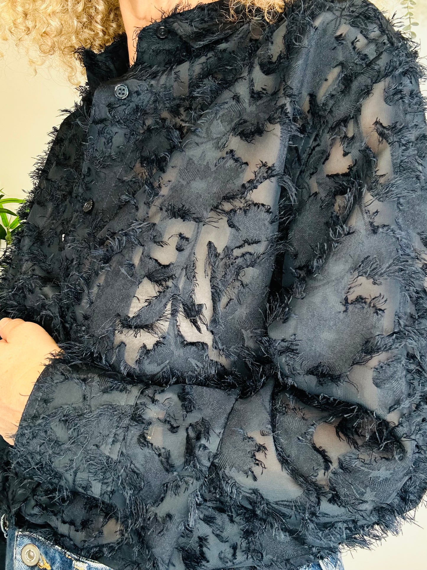 Fringed Shirt - Size S