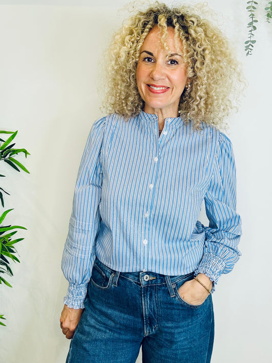 Striped Tenby Shirt - Size S