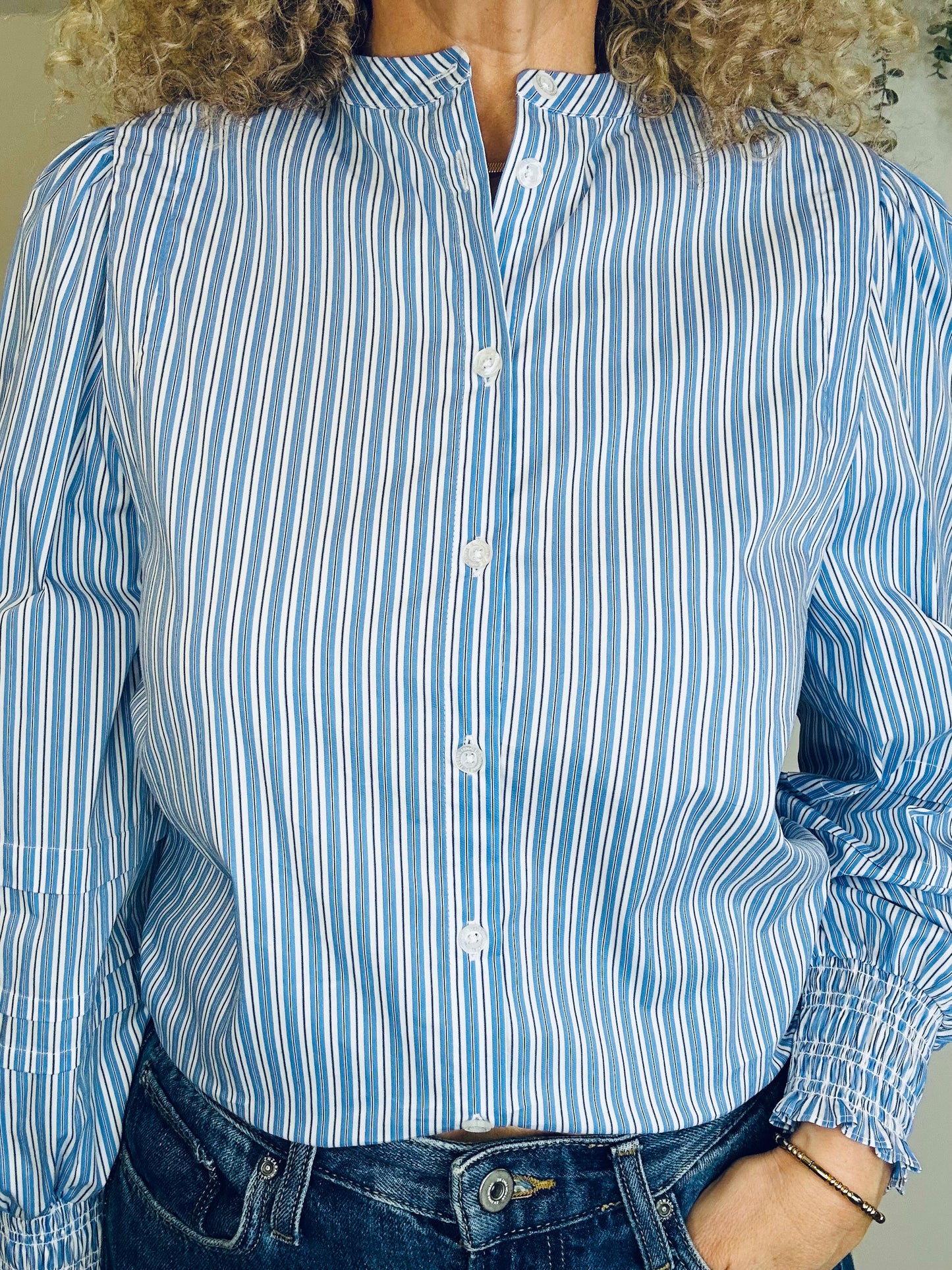 Striped Tenby Shirt - Size S