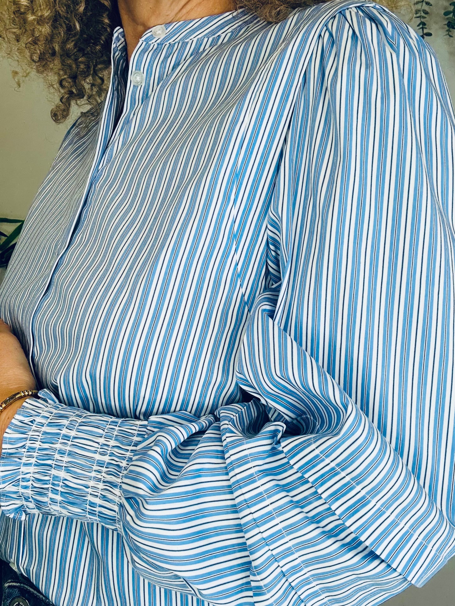 Striped Tenby Shirt - Size S