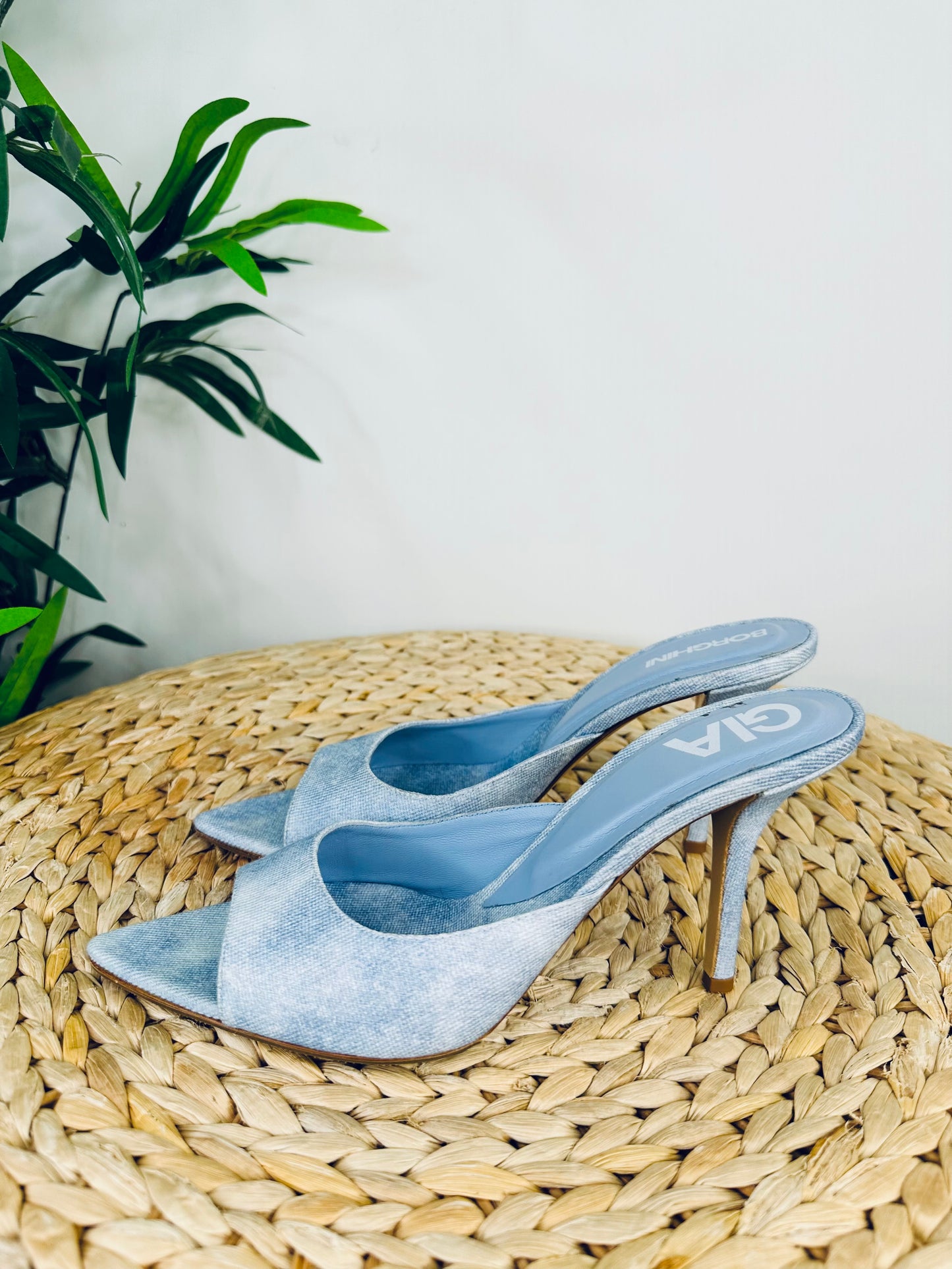 Denim Heels - Size 38.5