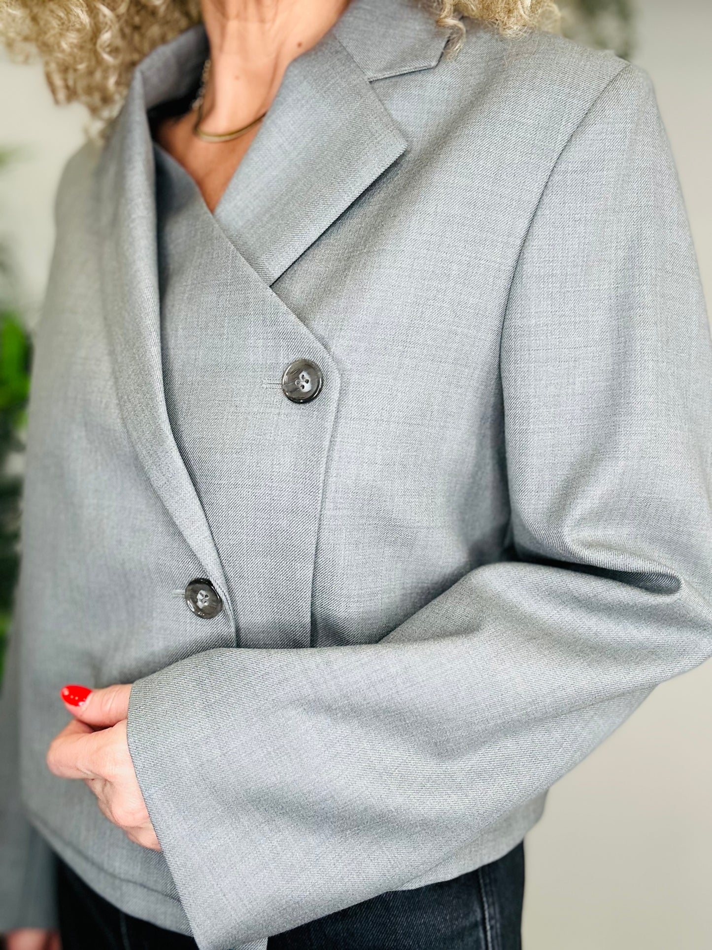 Cropped Blazer - Size 40