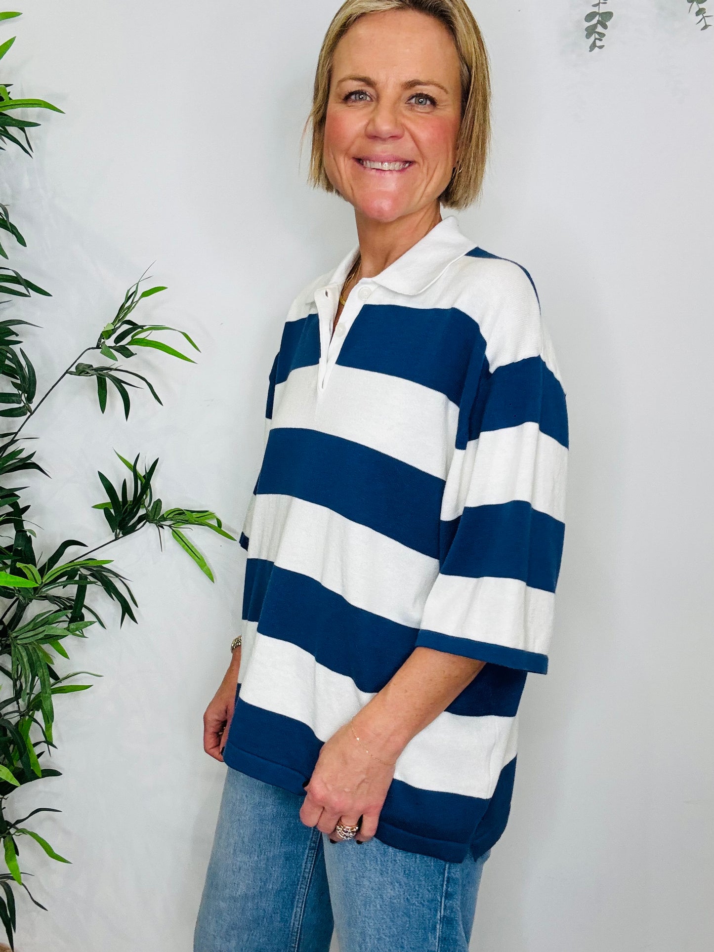 Striped Jumper - Size M