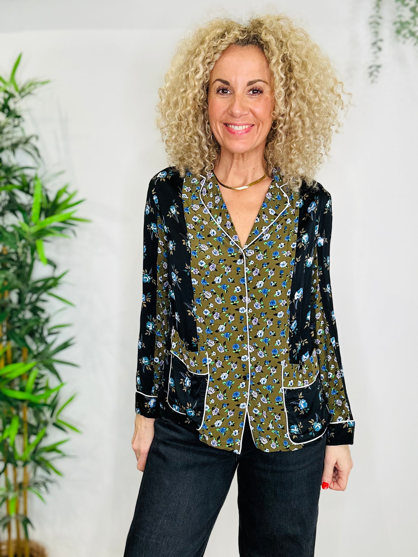 Floral Shirt - Size 2