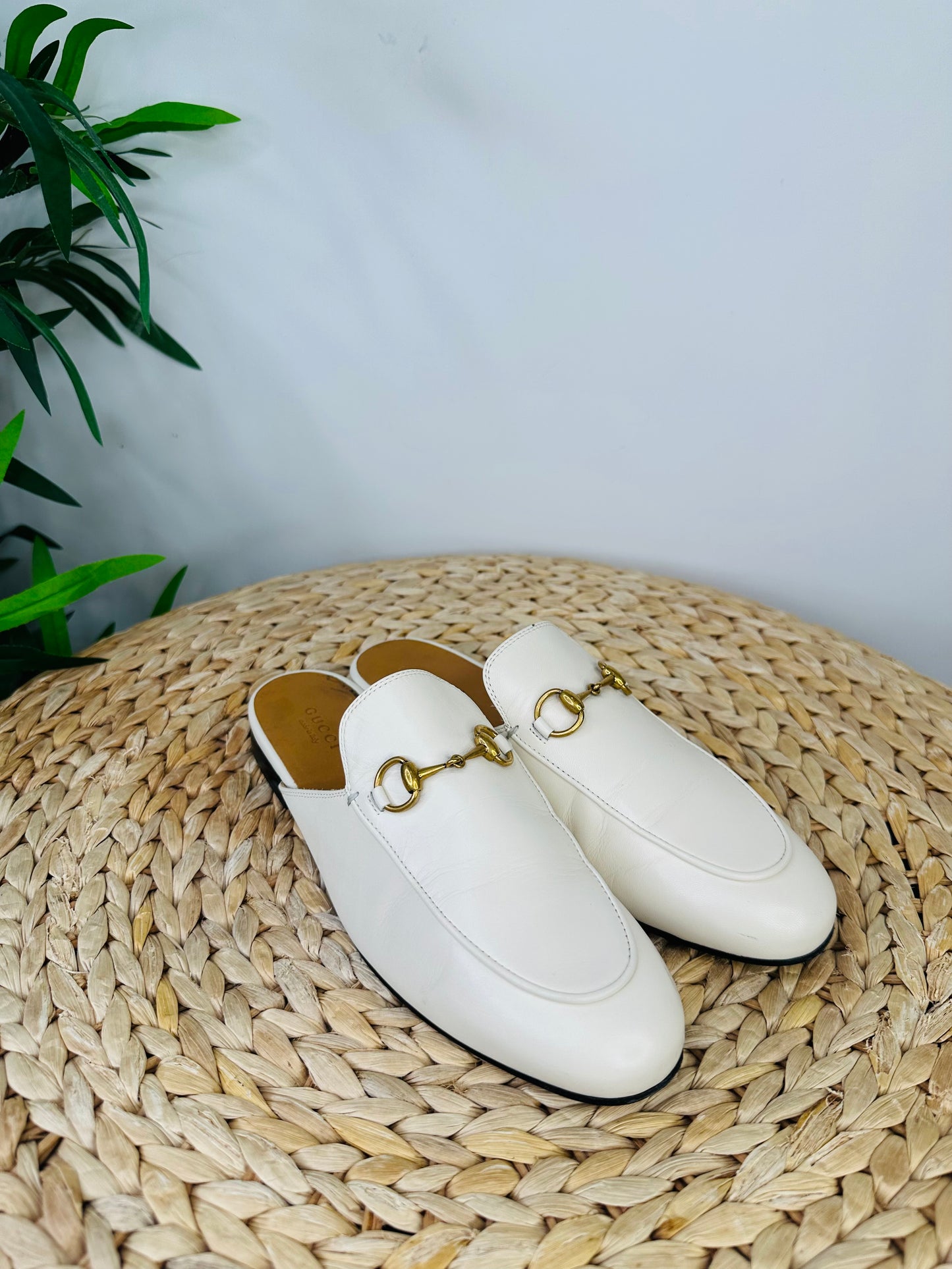 Leather Princetown Loafers - Size 37.5