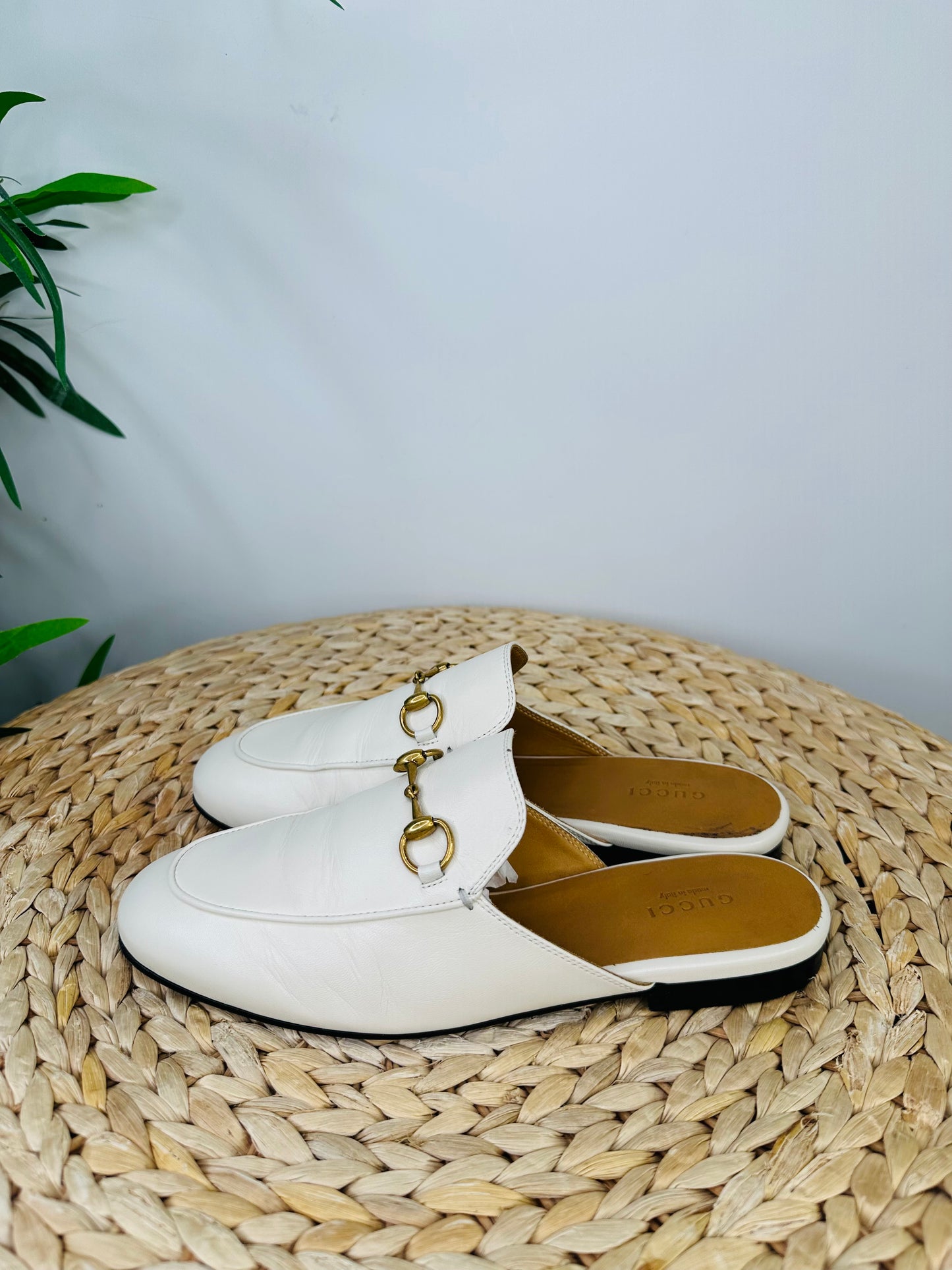 Leather Princetown Loafers - Size 37.5