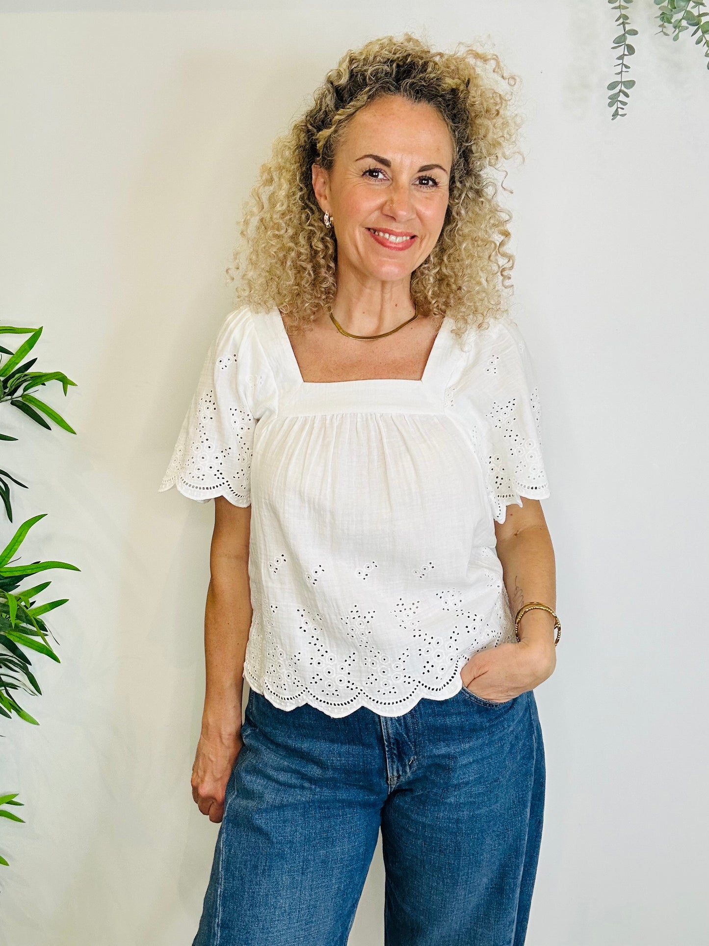 Cheesecloth Top - Size 0