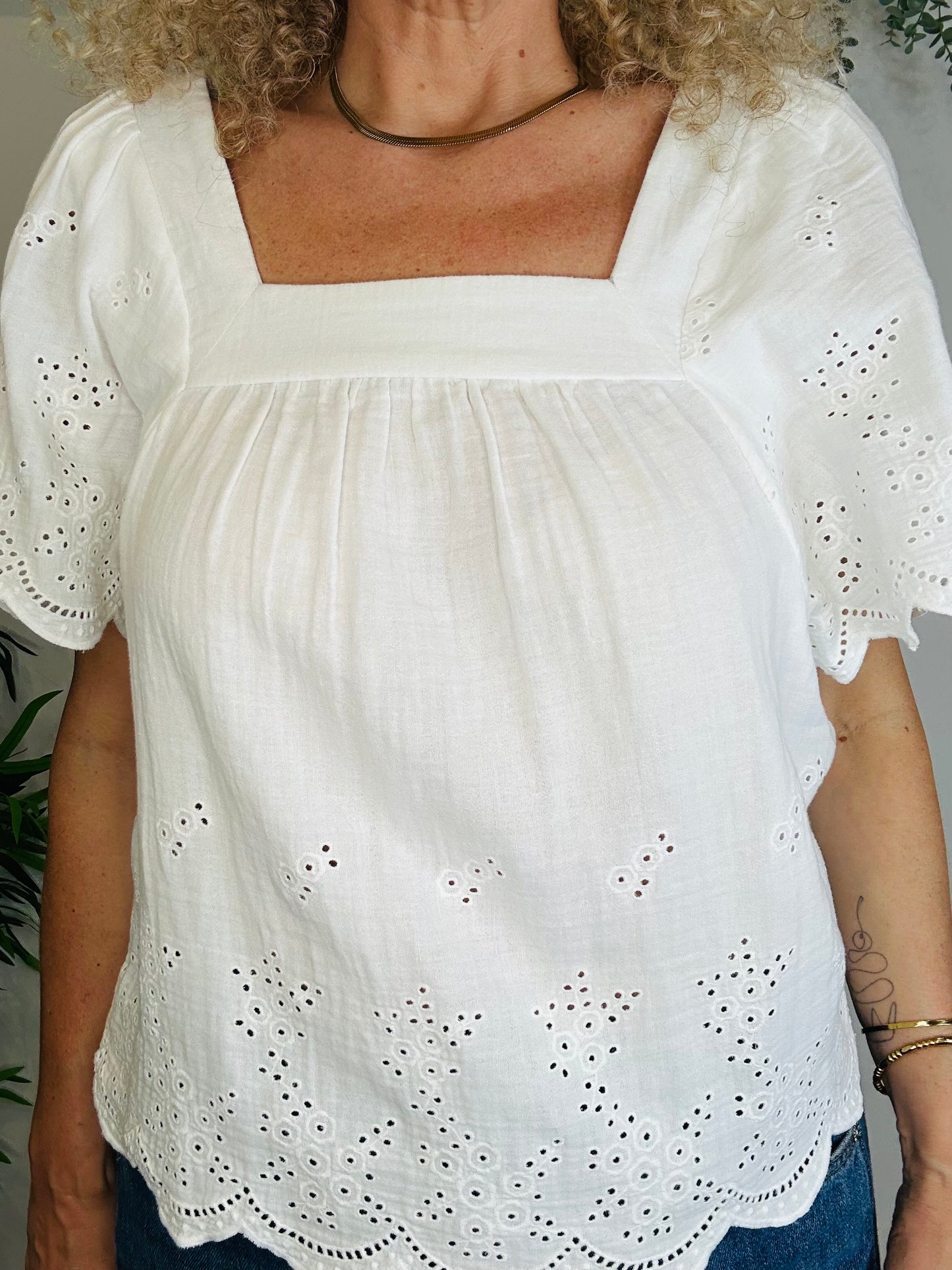 Cheesecloth Top - Size 0