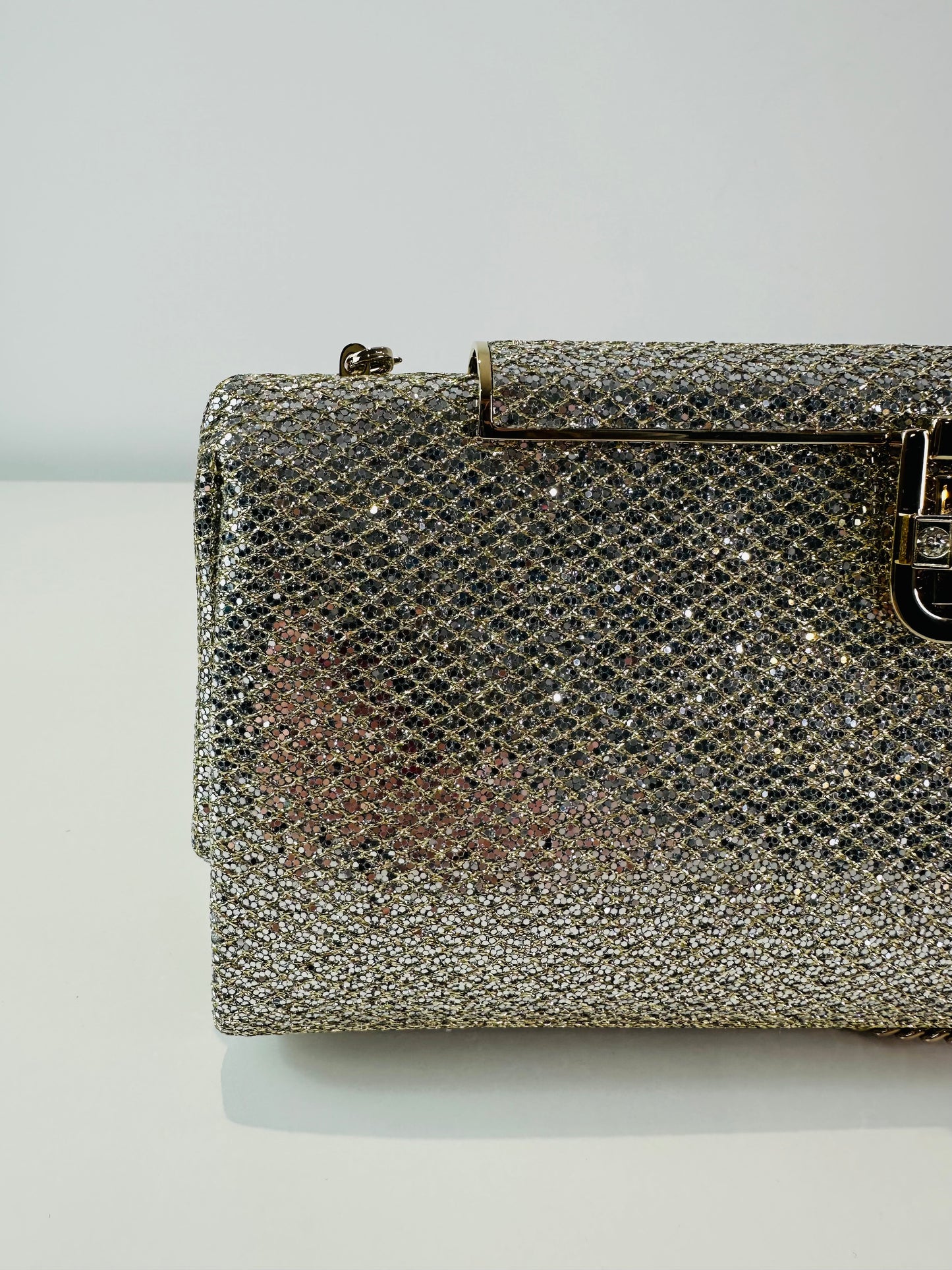 Ellipse Sparkly Clutch