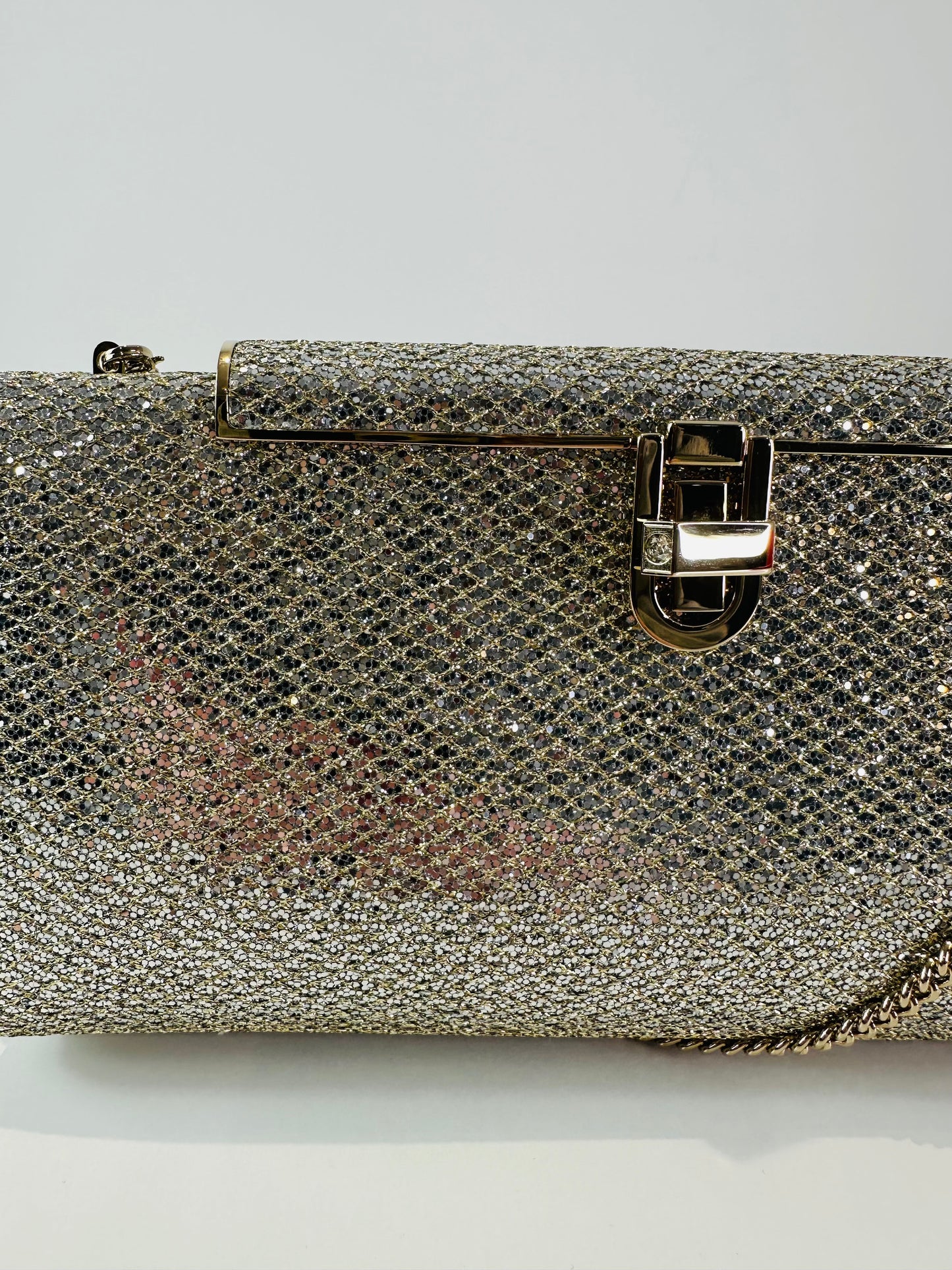 Ellipse Sparkly Clutch