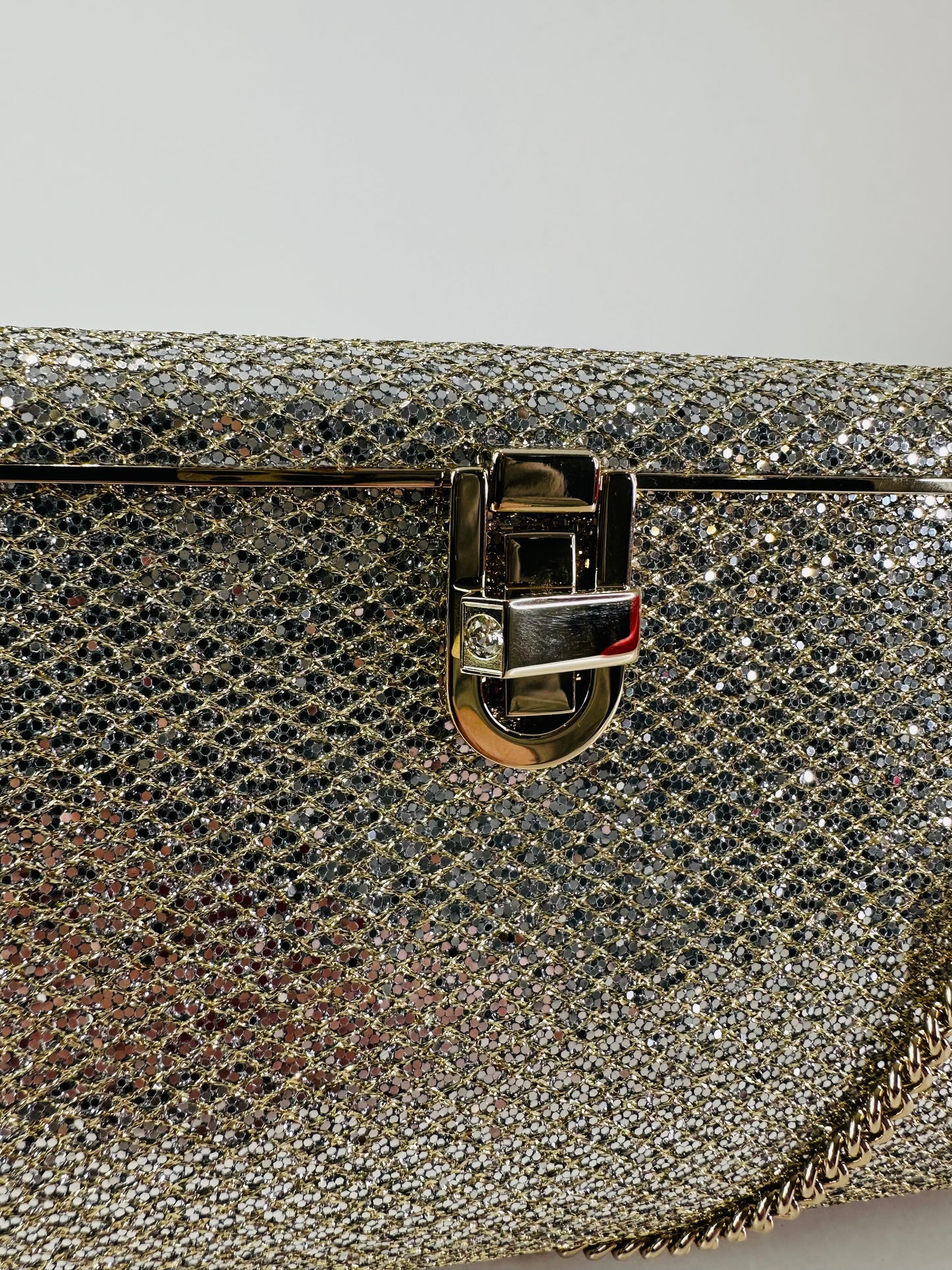 Ellipse Sparkly Clutch