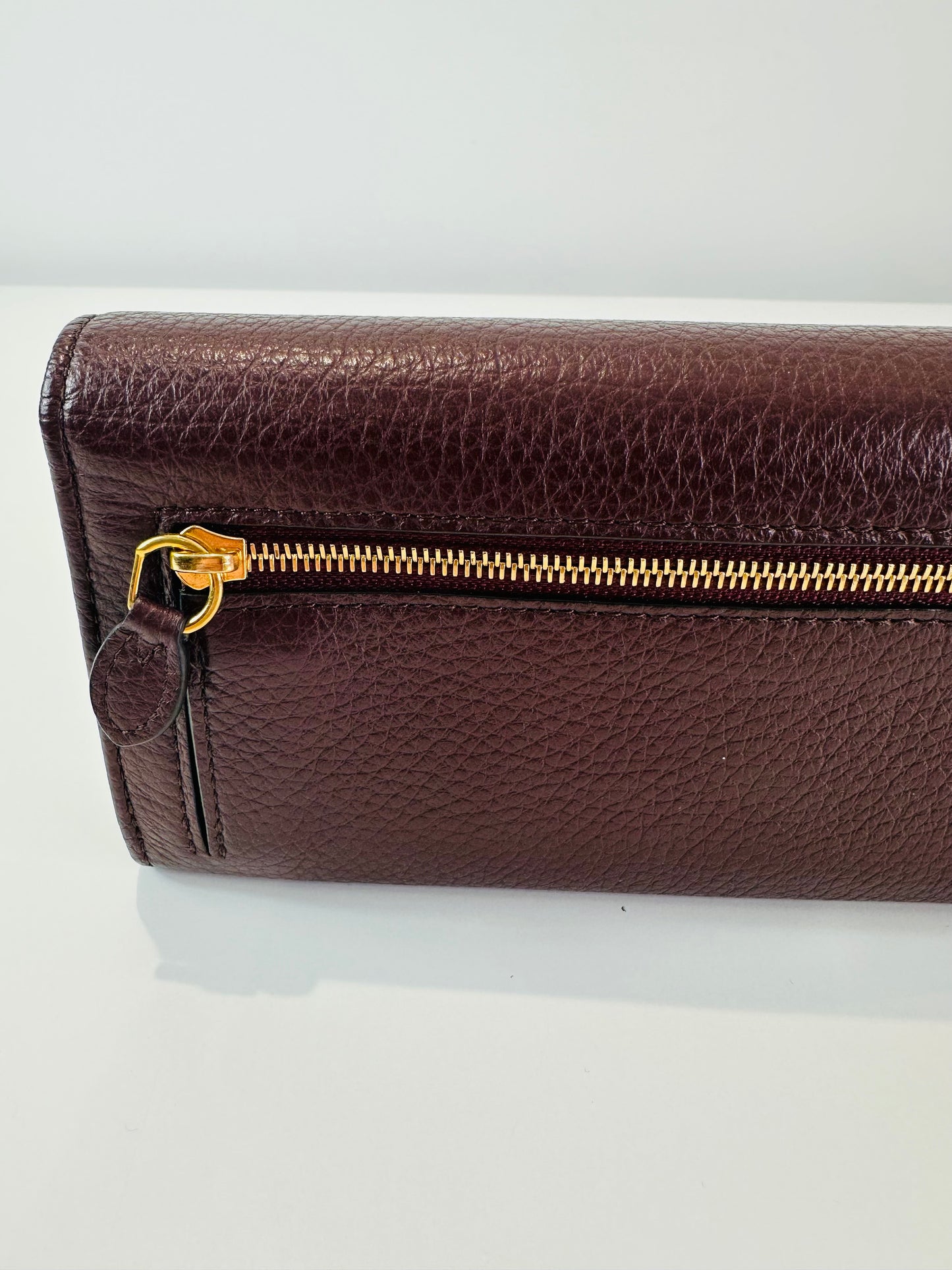 Grained Leather Wallet