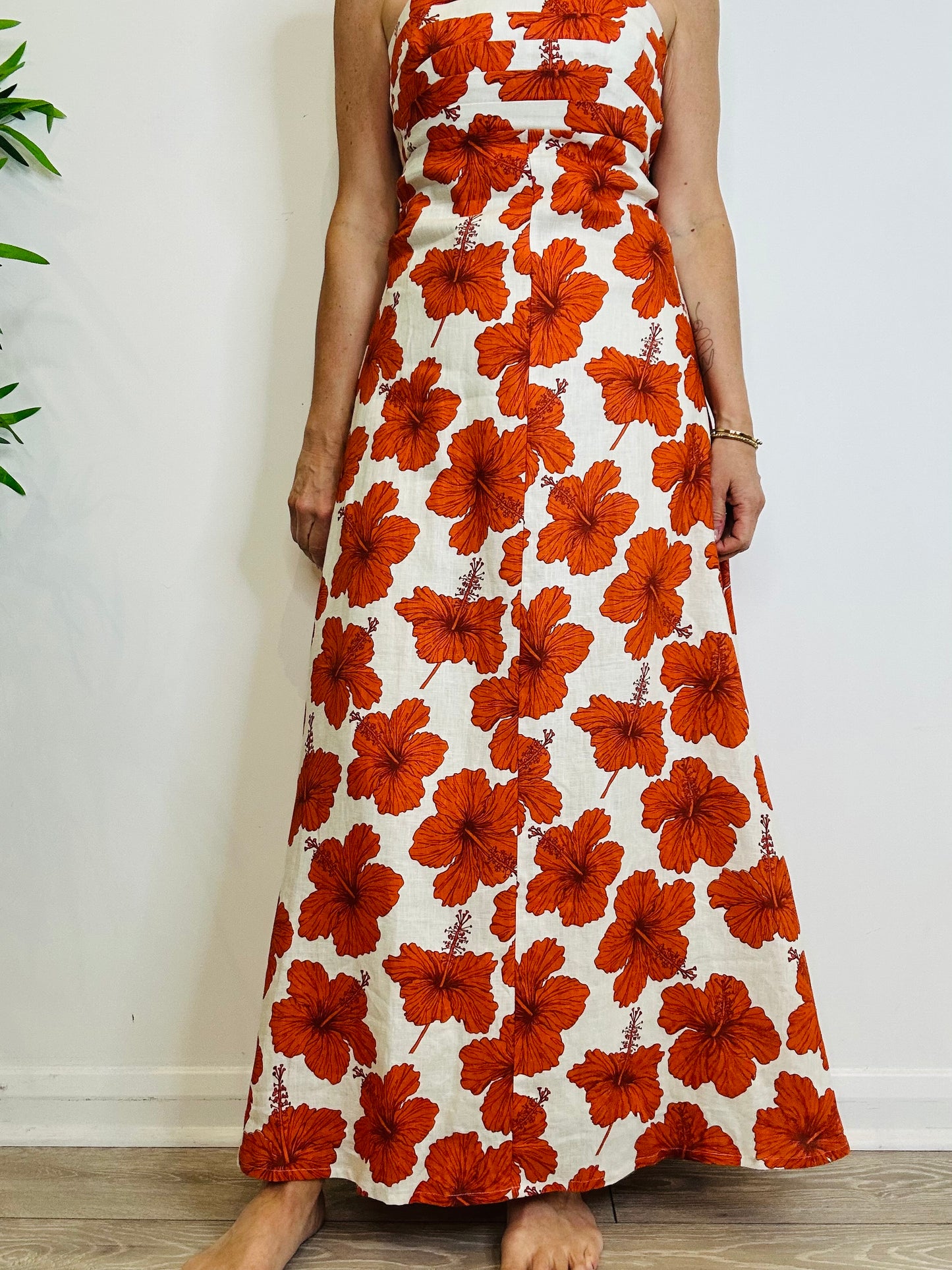 Linen Primrose Dress - Multiple Sizes