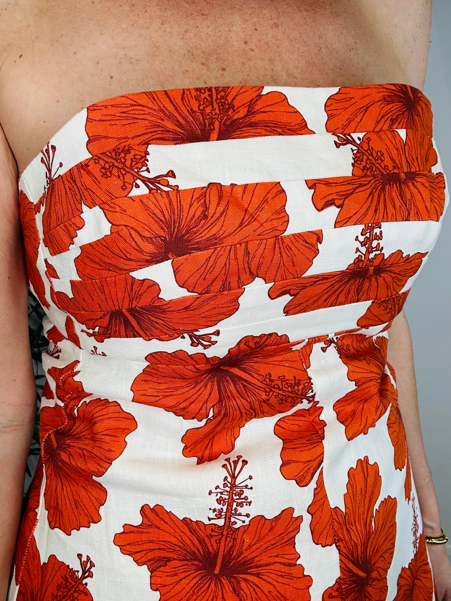 Linen Primrose Dress - Multiple Sizes