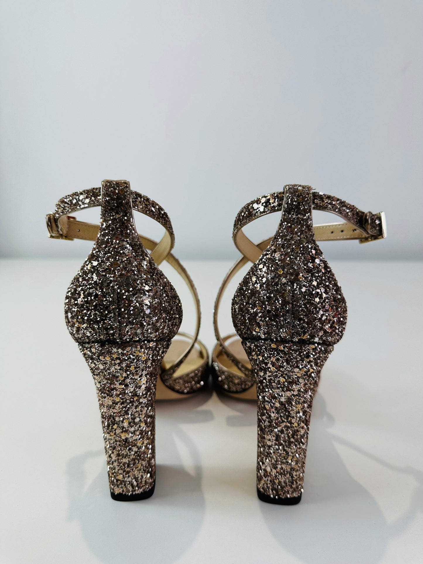 Carrie Glitter Sandals - Size 40